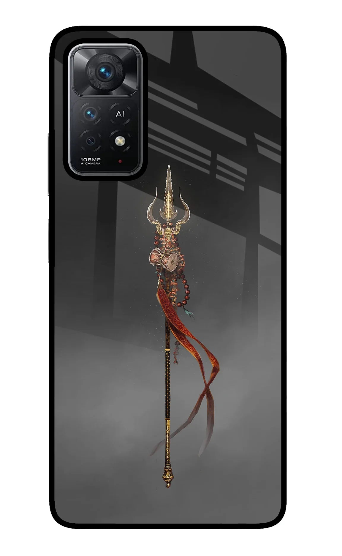 Shiv Trishul Redmi Note 11 Pro+ 5G Glass Case - Shiv Trishul Redmi Note 11 Pro+ 5G Glass Case Shiv Trishul Redmi Note 11 Pro+ 5G Glass Case