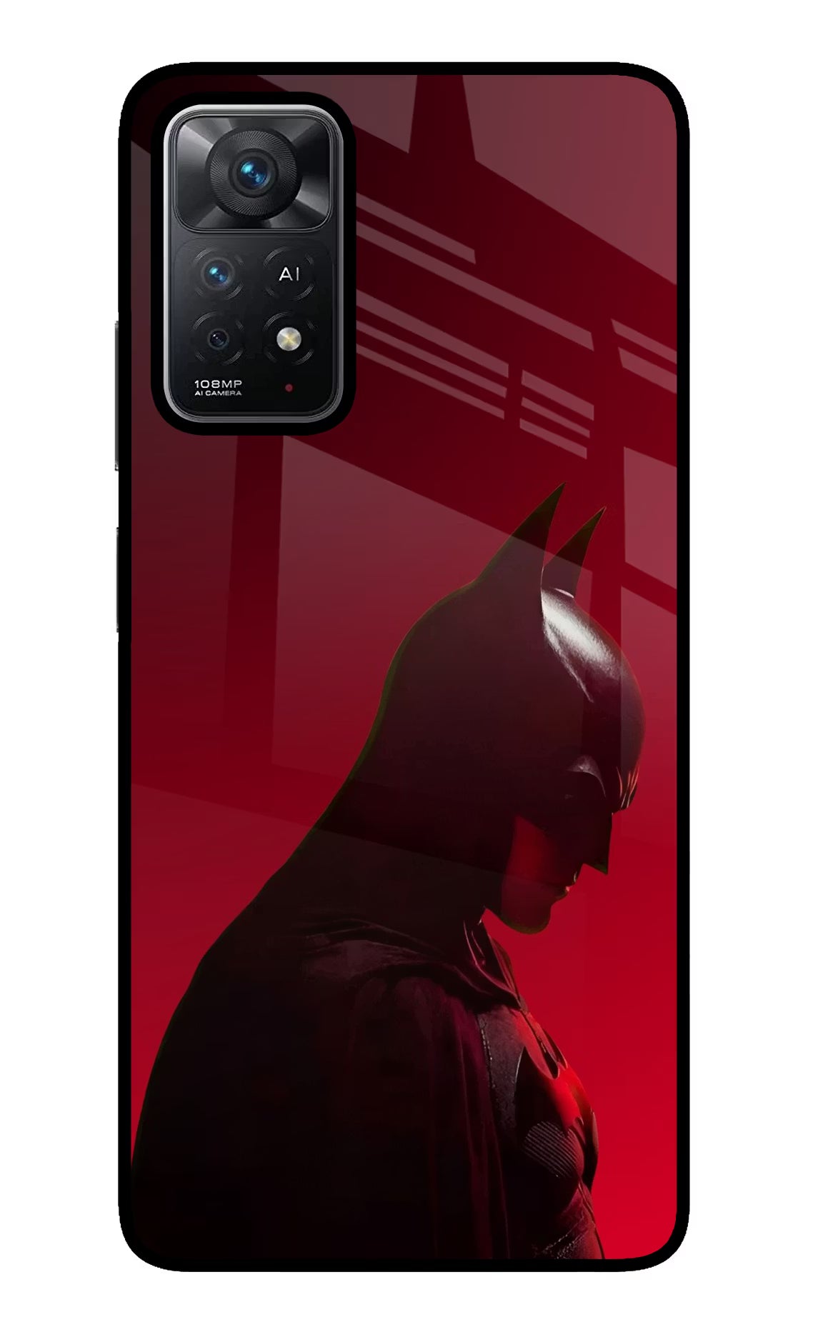 Dark Knight Redmi Note 11 Pro+ 5G Glass Case - Dark Knight Redmi Note 11 Pro+ 5G Glass Case Dark Knight Redmi Note 11 Pro+ 5G Glass Case