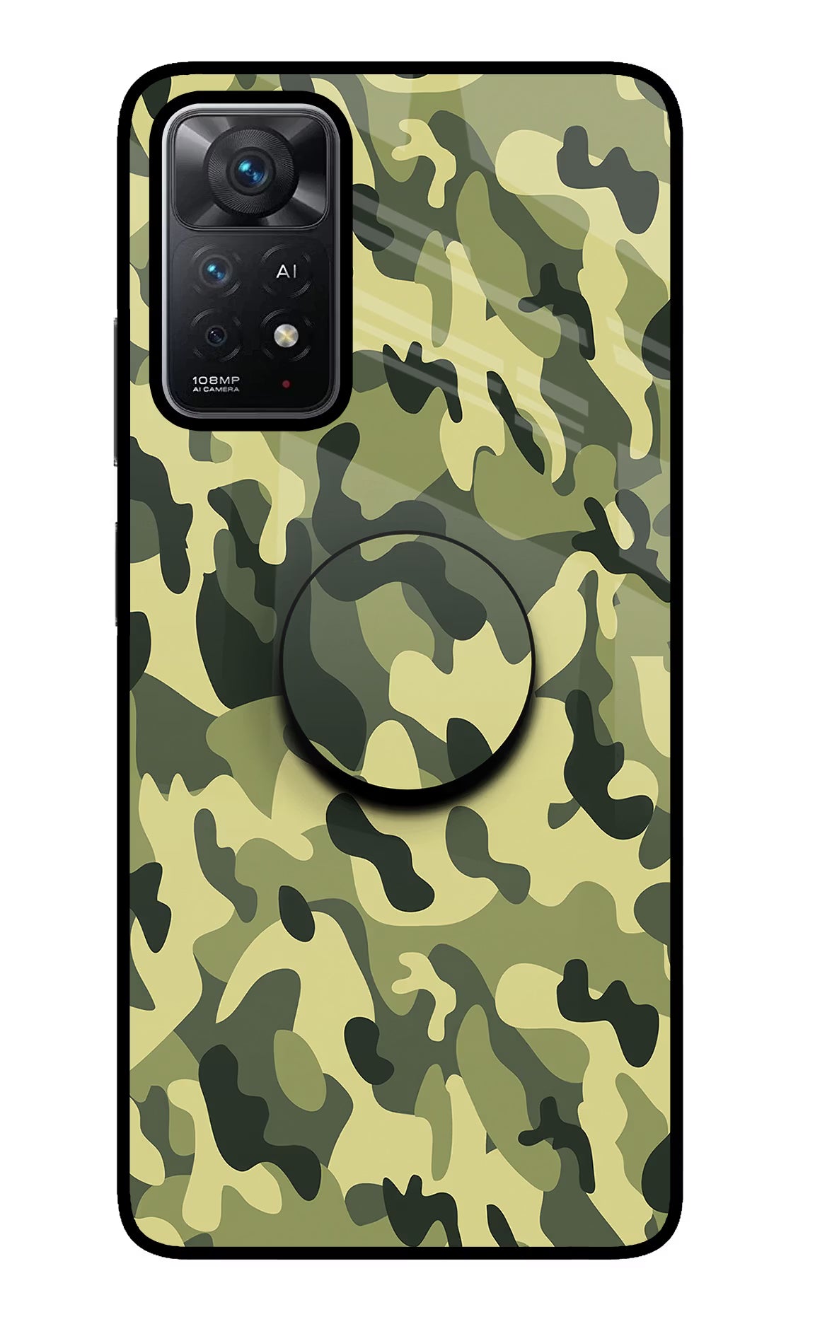 Camouflage Redmi Note 11 Pro+ 5G Pop Case - Camouflage Redmi Note 11 Pro+ 5G Pop Case by Casekaro Camouflage Redmi Note 11 Pro+ 5G Pop Case by Casekaro