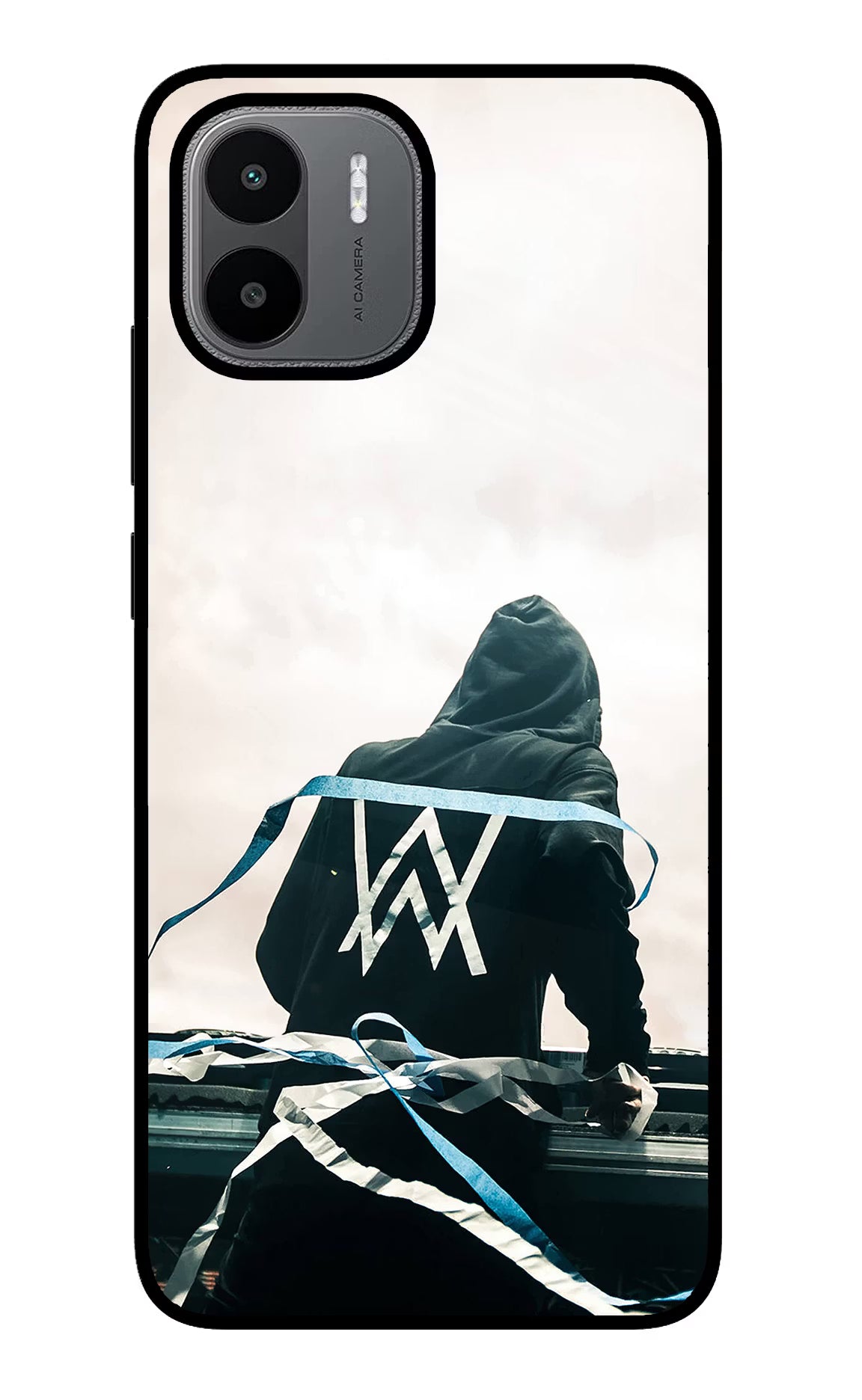 Alan Walker Redmi A1/A2 Back Cover - Alan Walker Redmi A1/A2 Glass Case Back Cover by Casekaro Alan Walker Redmi A1/A2 Glass Case Back Cover by Casekaro