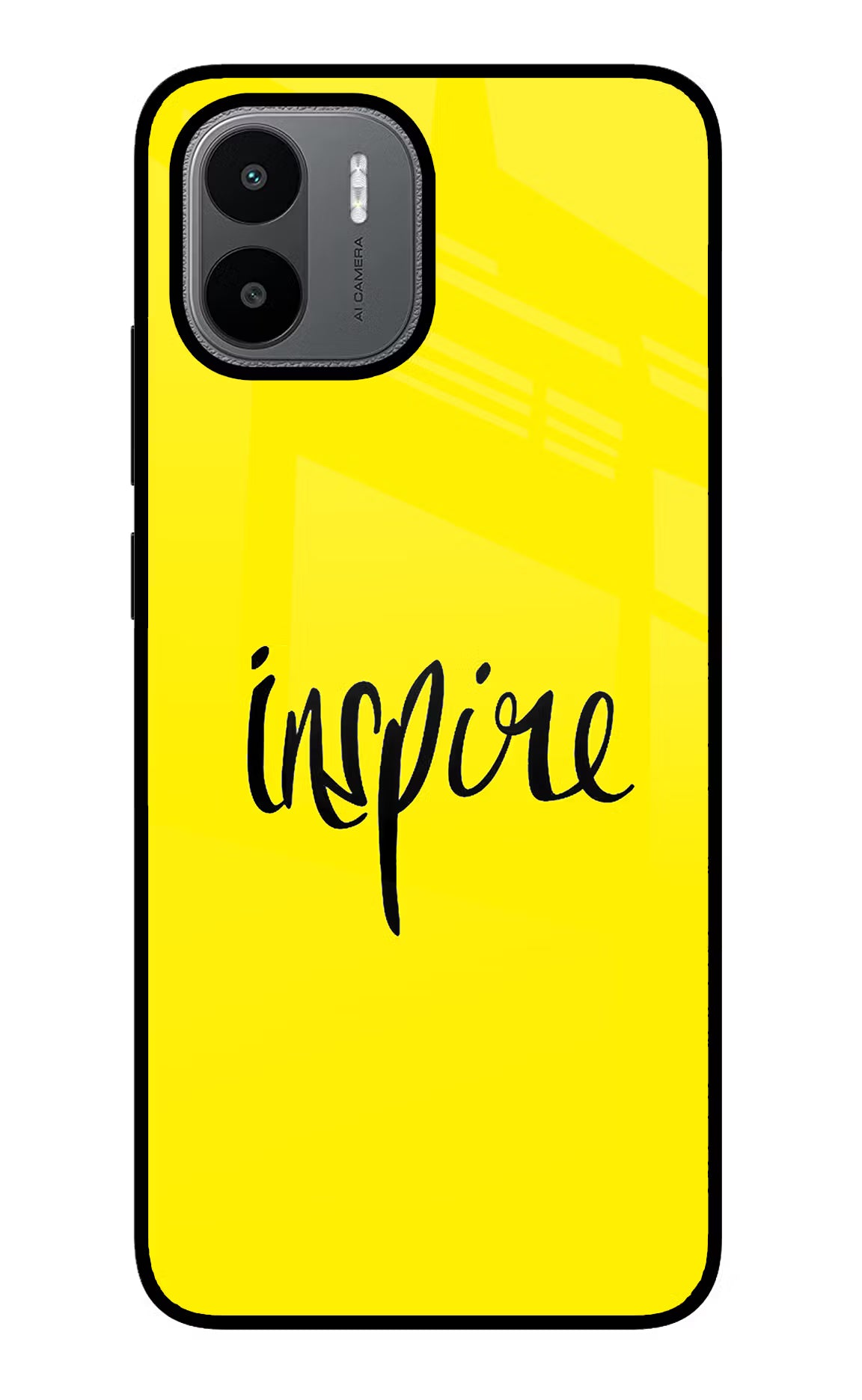 Inspire Redmi A1/A2 Back Cover - Inspire Redmi A1/A2 Glass Case Back Cover by Casekaro Inspire Redmi A1/A2 Glass Case Back Cover by Casekaro