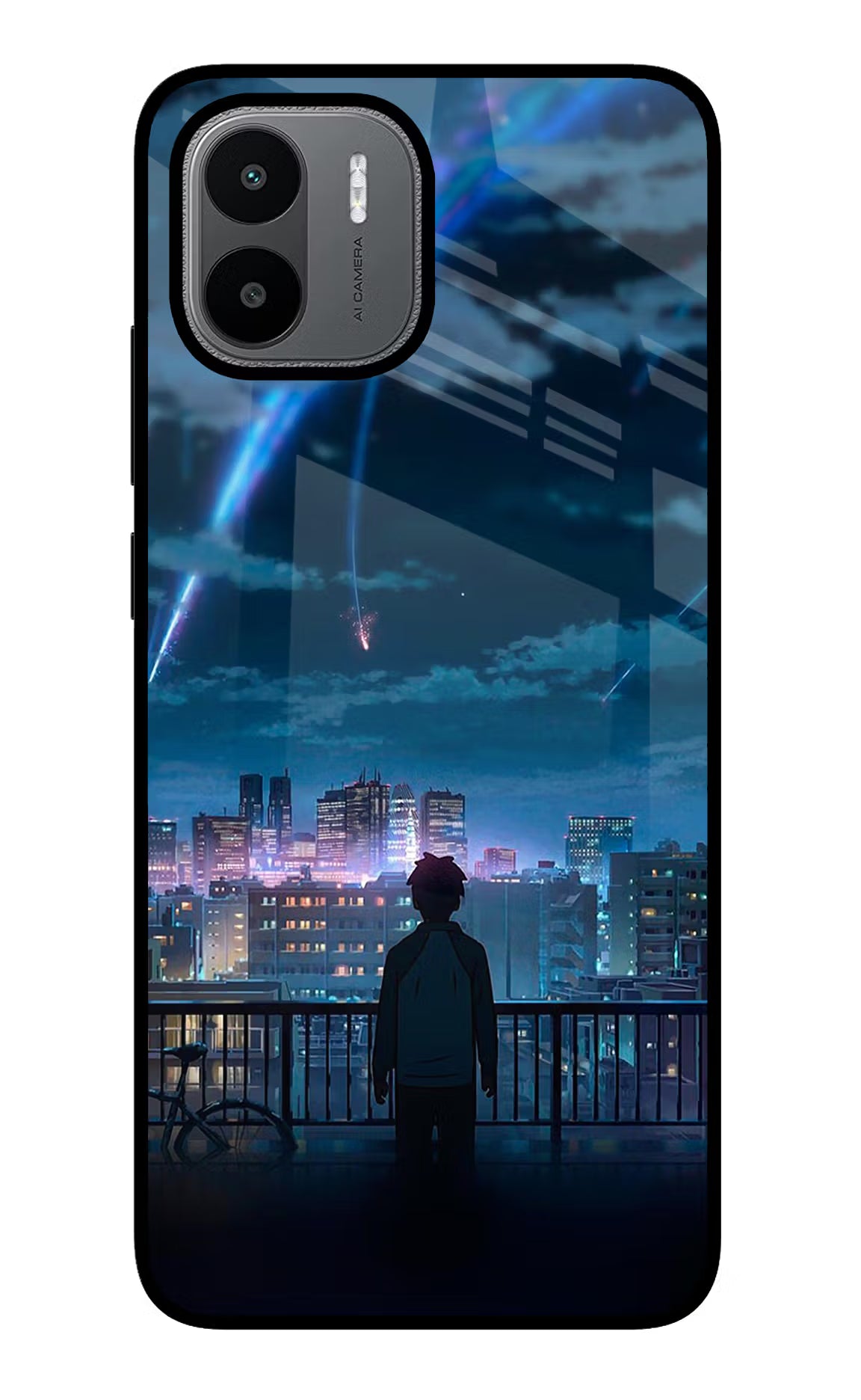 Anime Redmi A1/A2 Back Cover - Anime Redmi A1/A2 Glass Case Back Cover by Casekaro Anime Redmi A1/A2 Glass Case Back Cover by Casekaro