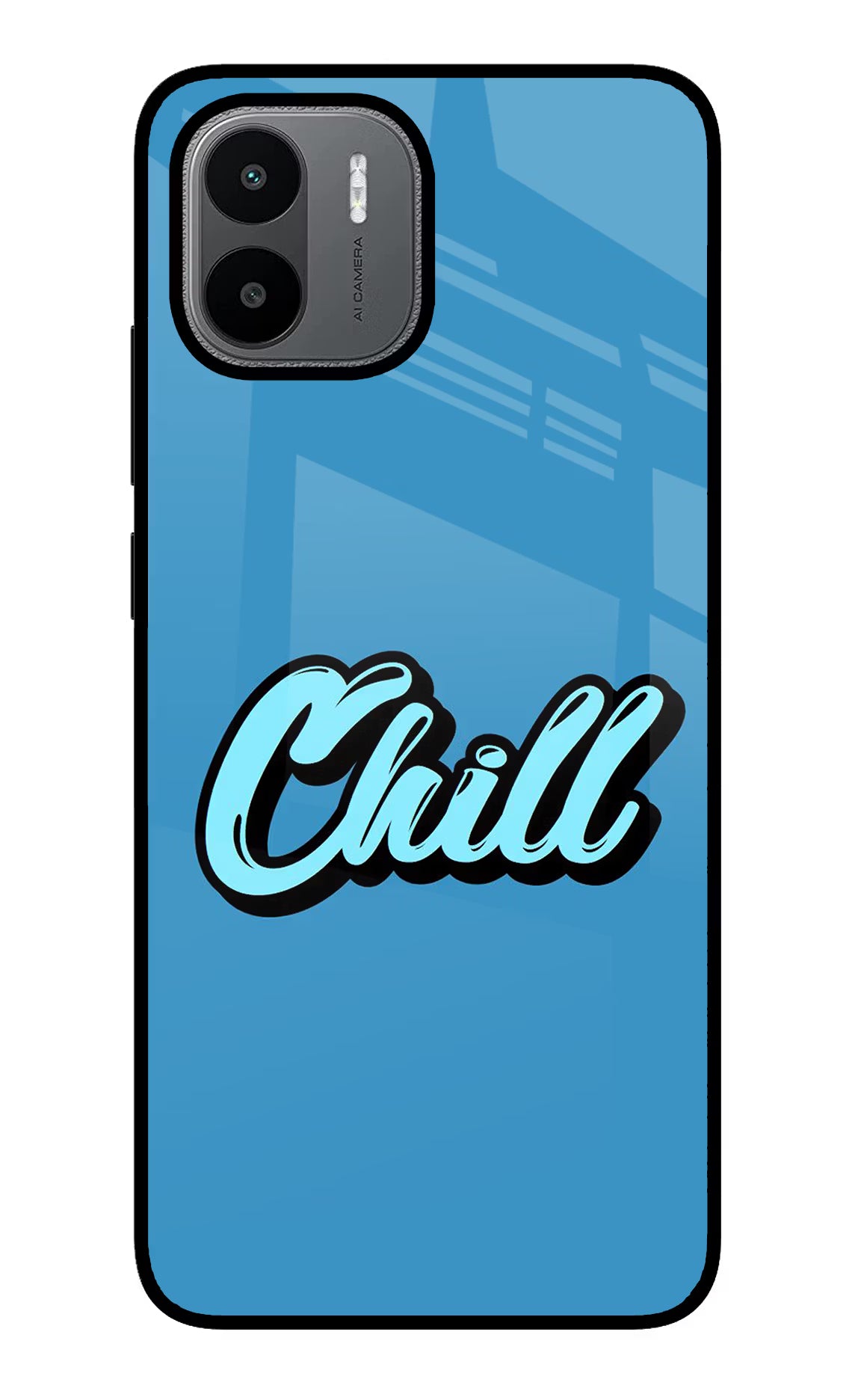 Chill Redmi A1/A2 Back Cover - Chill Redmi A1/A2 Glass Case Back Cover by Casekaro Chill Redmi A1/A2 Glass Case Back Cover by Casekaro