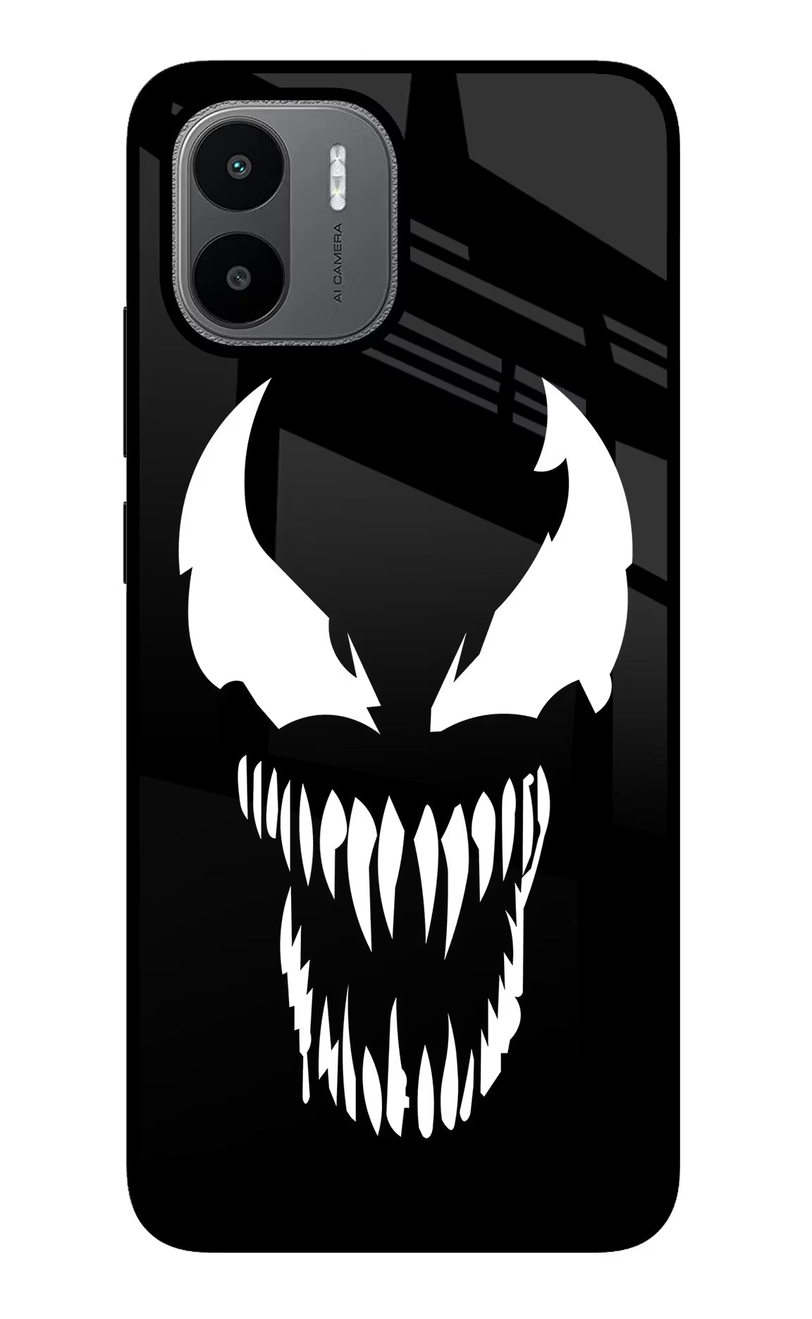 Venom Redmi A1/A2 Back Cover - Venom Redmi A1/A2 Glass Case Back Cover by Casekaro Venom Redmi A1/A2 Glass Case Back Cover by Casekaro