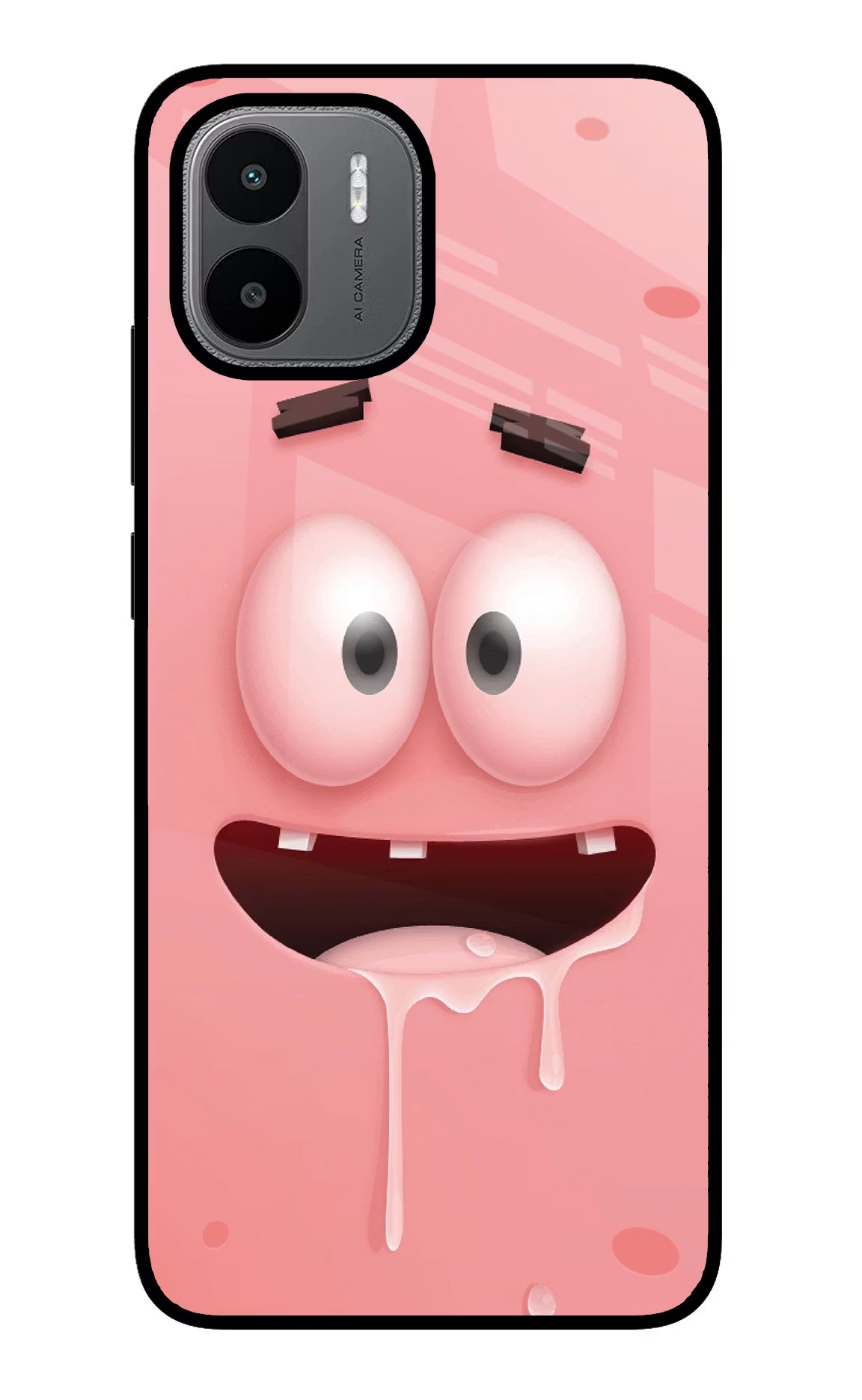 Sponge 2 Redmi A1/A2 Glass Case - Sponge 2 Redmi A1/A2 Glass Case Sponge 2 Redmi A1/A2 Glass Case