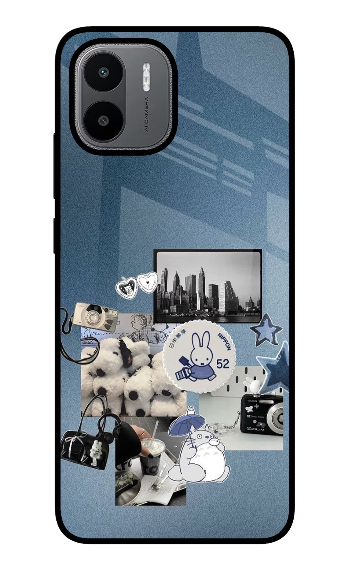 Miffy Redmi A1/A2 Glass Case - Miffy Redmi A1/A2 Glass Case Miffy Redmi A1/A2 Glass Case