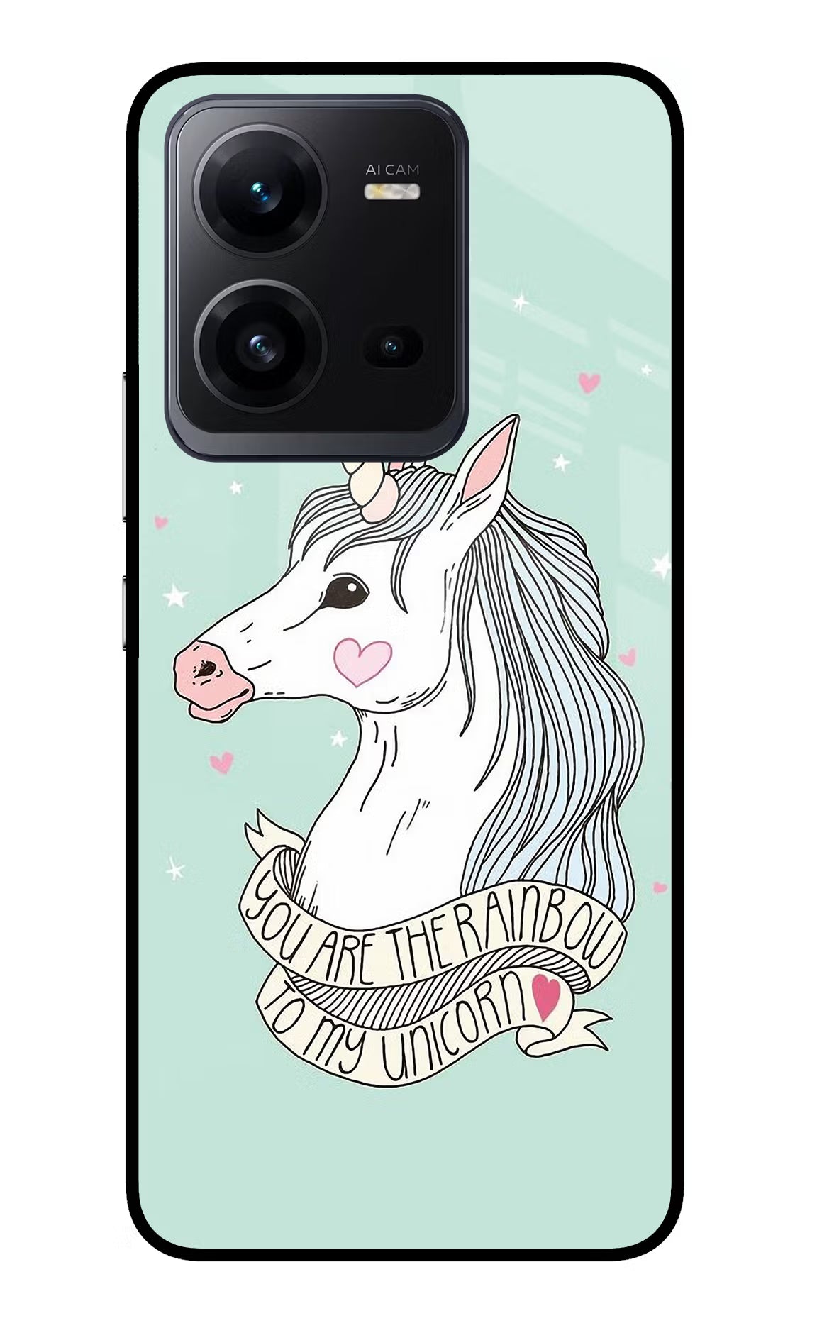 Unicorn Wallpaper Vivo V25 5G Glass Case - Unicorn Wallpaper Vivo V25 5G Glass Case Unicorn Wallpaper Vivo V25 5G Glass Case