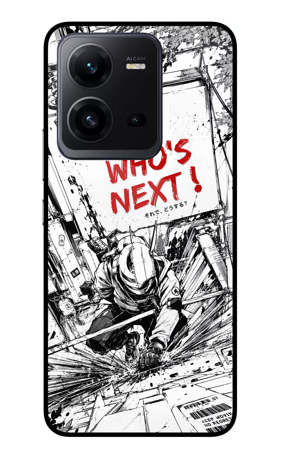 Who's Next Vivo V25 5G Glass Case - Who's Next Vivo V25 5G Glass Case Who's Next Vivo V25 5G Glass Case