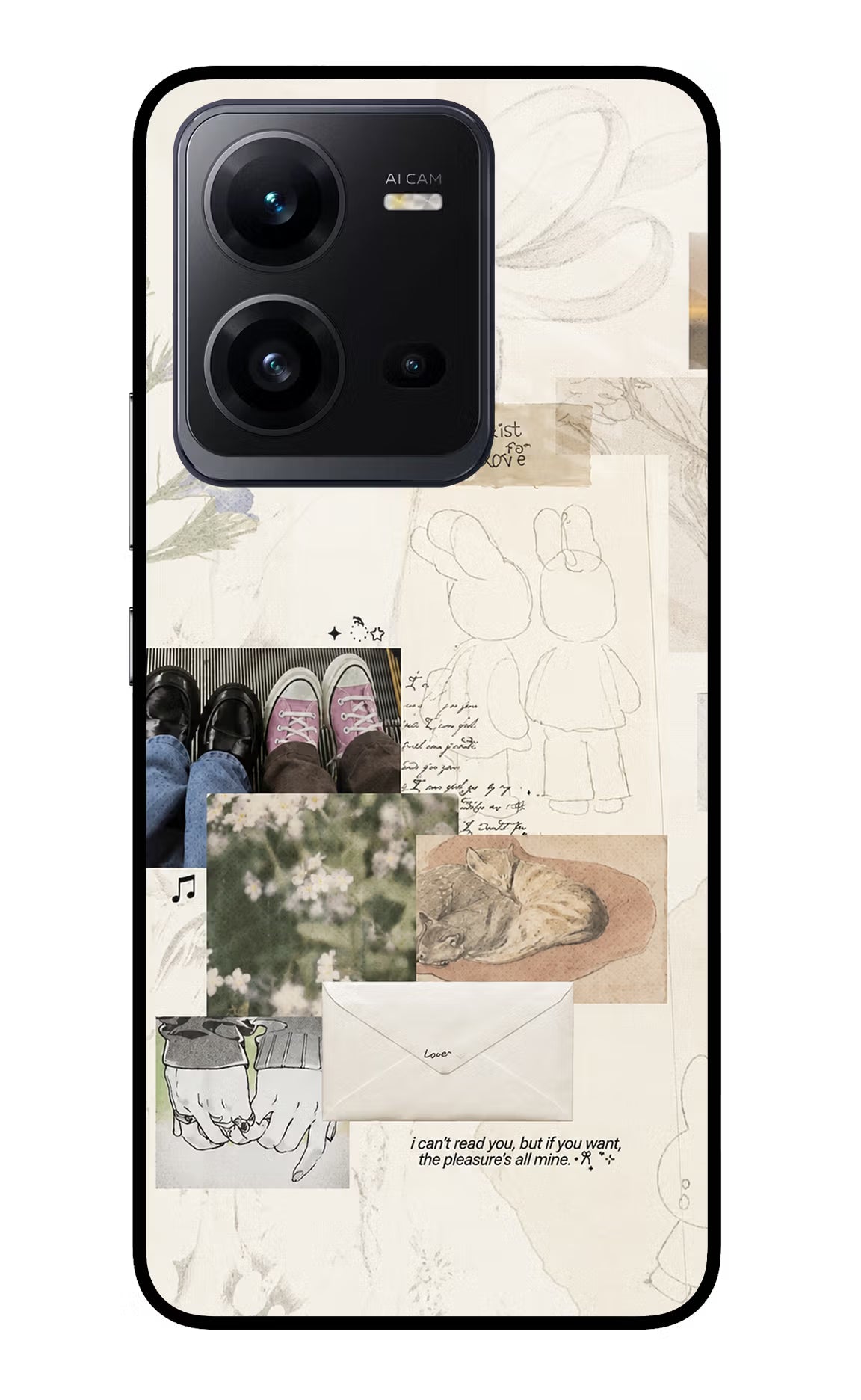 Soft Aesthetic Vivo V25 5G Glass Case - Soft Aesthetic Vivo V25 5G Glass Case Soft Aesthetic Vivo V25 5G Glass Case