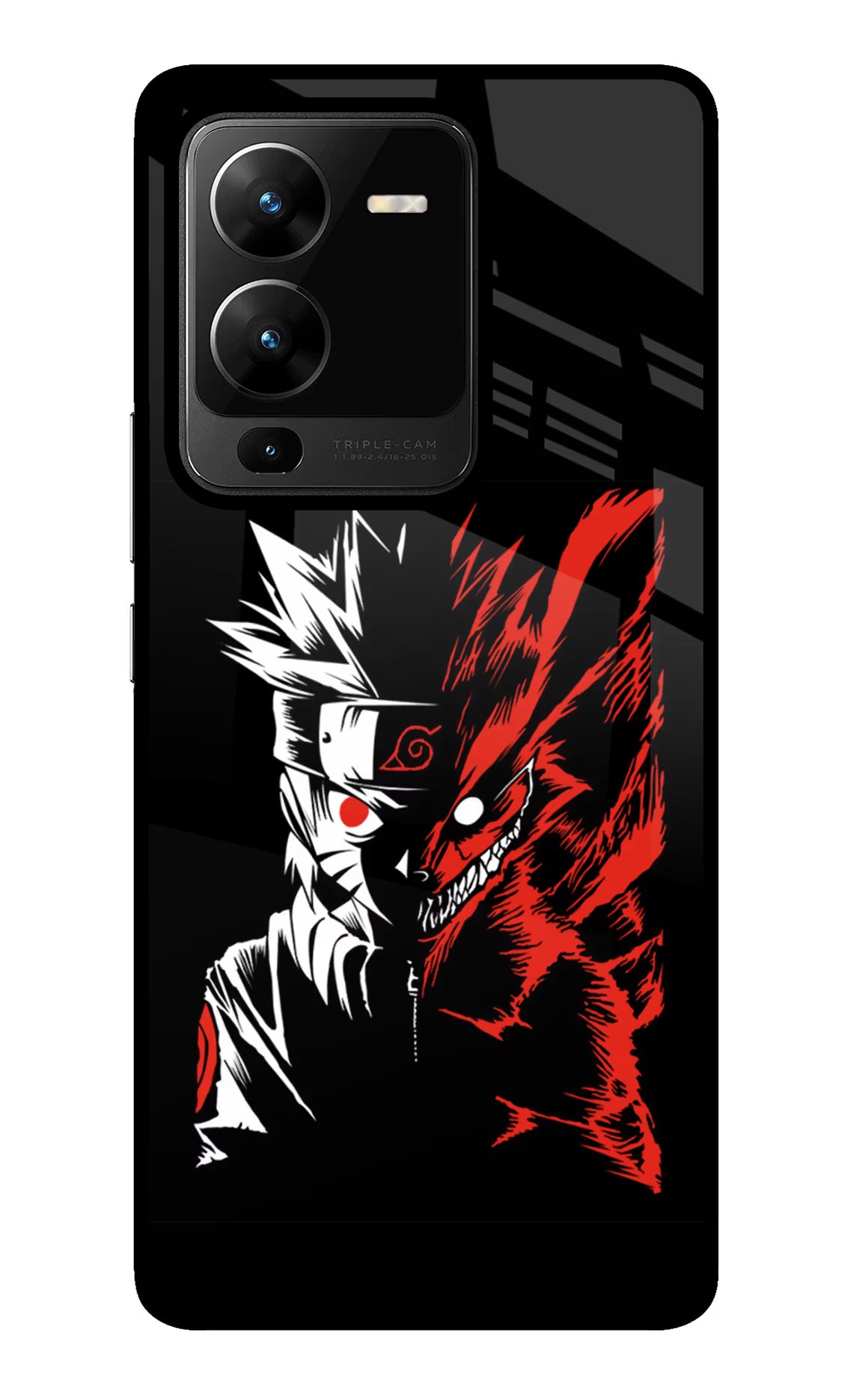 Naruto Two Face Vivo V25 Pro 5G Glass Case - Naruto Two Face Vivo V25 Pro 5G Glass Case Naruto Two Face Vivo V25 Pro 5G Glass Case