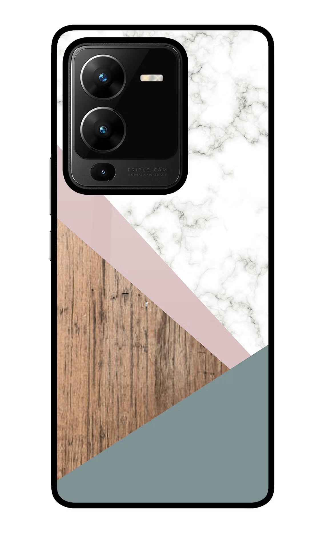 Marble wood Abstract Vivo V25 Pro 5G Glass Case - Marble wood Abstract Vivo V25 Pro 5G Glass Case Marble wood Abstract Vivo V25 Pro 5G Glass Case