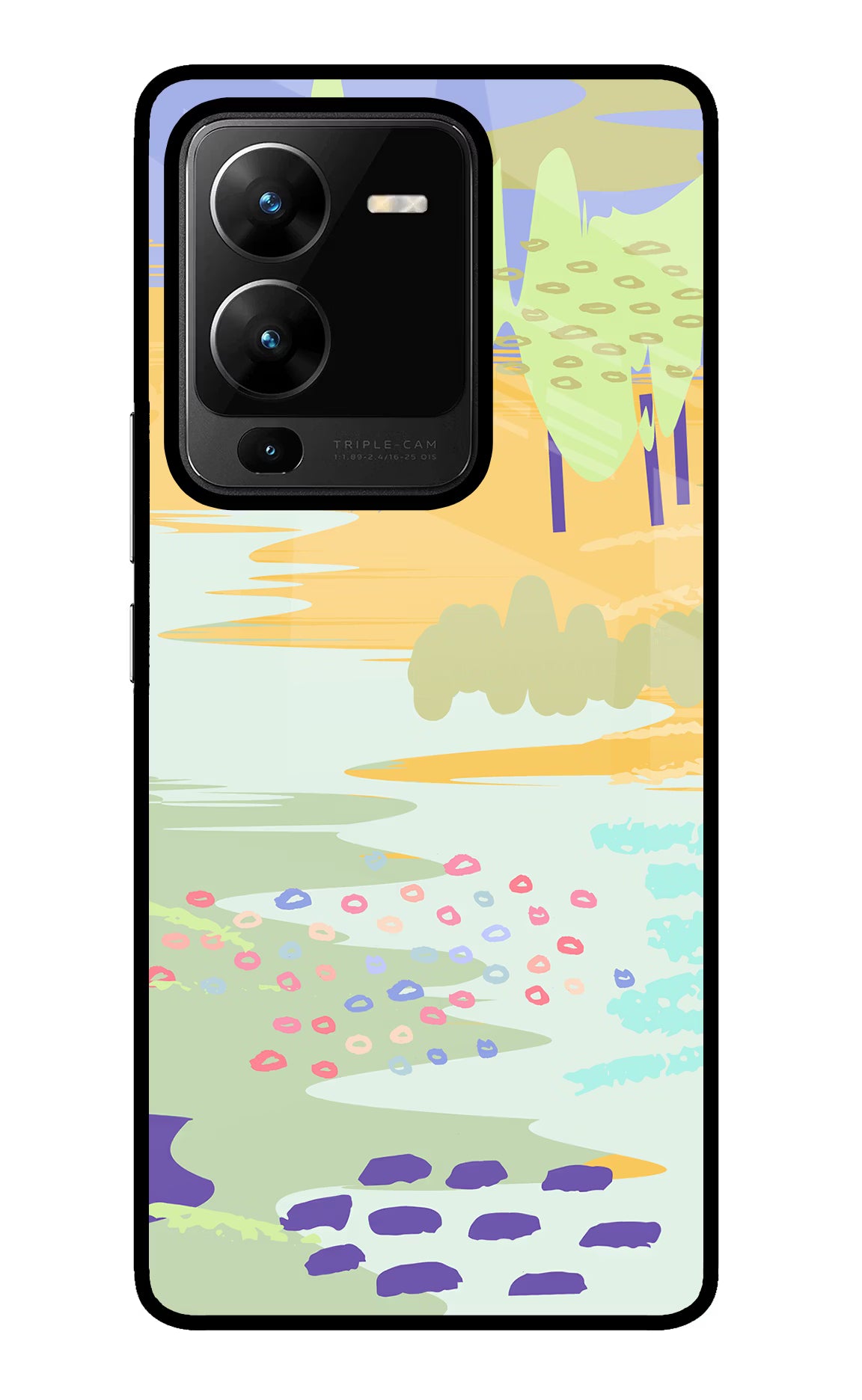 Scenery Vivo V25 Pro 5G Glass Case - Scenery Vivo V25 Pro 5G Glass Case Scenery Vivo V25 Pro 5G Glass Case