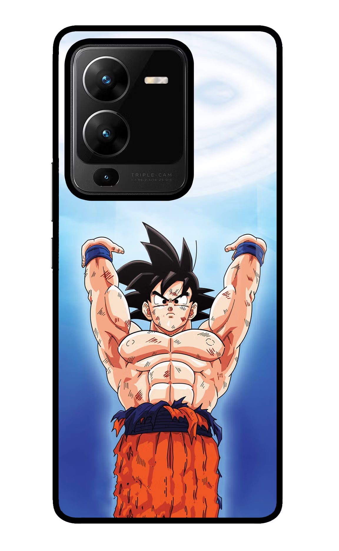 Goku Power Vivo V25 Pro 5G Glass Case - Goku Power Vivo V25 Pro 5G Glass Case Goku Power Vivo V25 Pro 5G Glass Case
