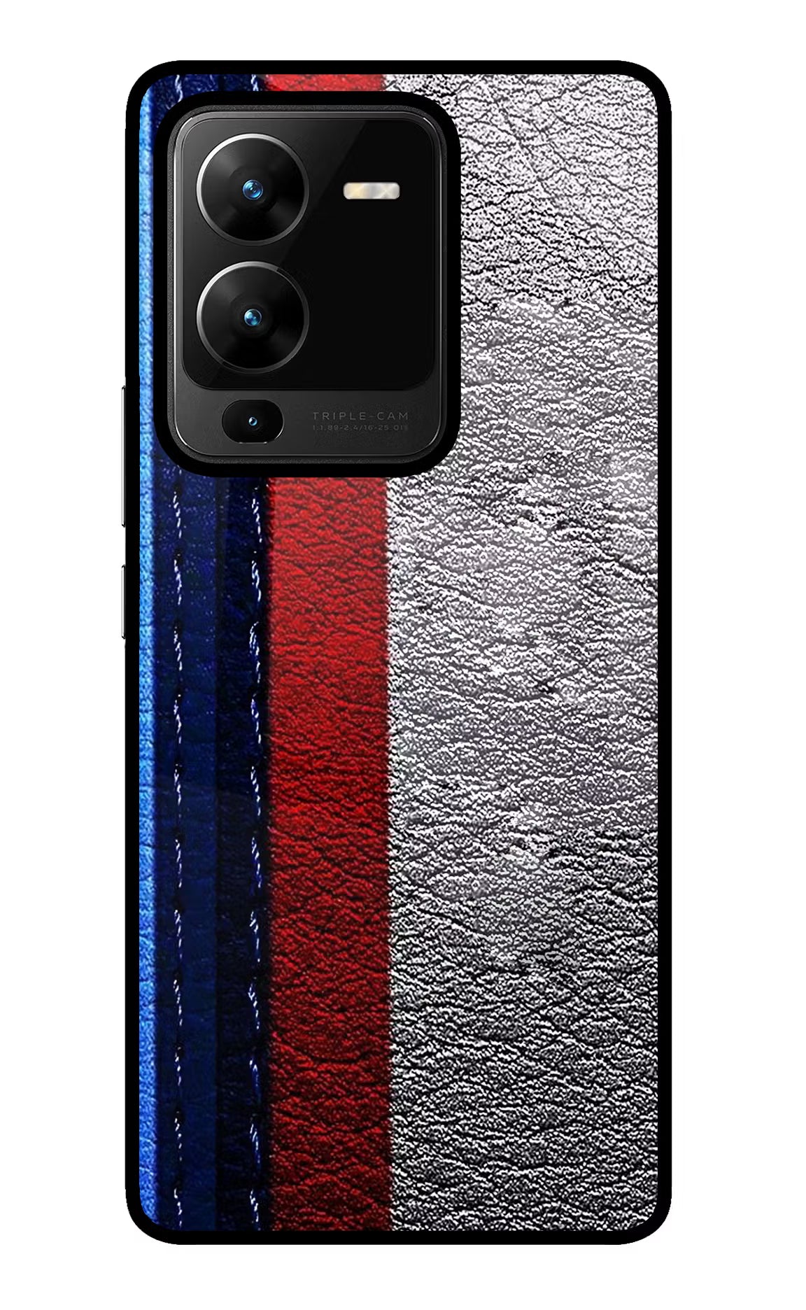 BMW Stripes Vivo V25 Pro 5G Glass Case - BMW Stripes Vivo V25 Pro 5G Glass Case BMW Stripes Vivo V25 Pro 5G Glass Case
