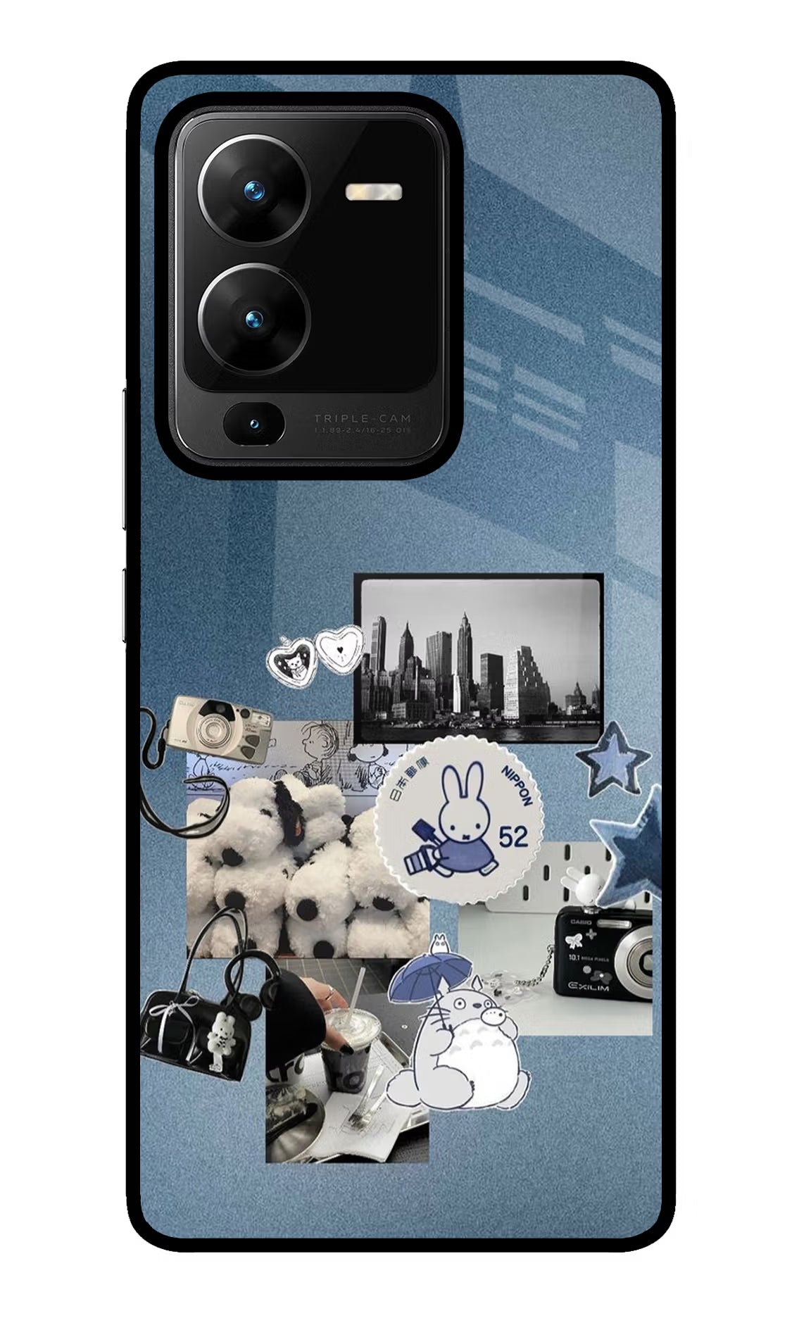 Miffy Vivo V25 Pro 5G Glass Case - Miffy Vivo V25 Pro 5G Glass Case Miffy Vivo V25 Pro 5G Glass Case