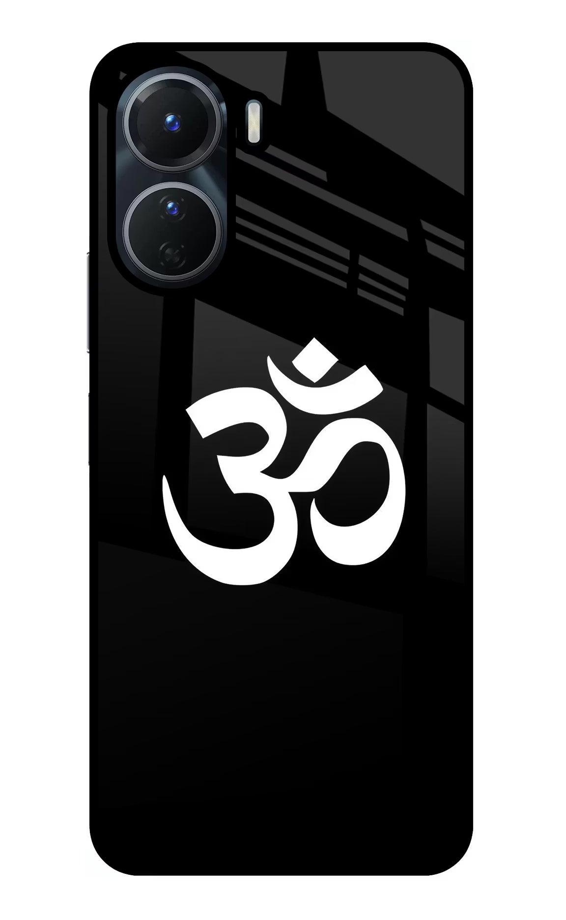 Om Vivo Y16 Glass Case - Om Vivo Y16 Glass Case Om Vivo Y16 Glass Case