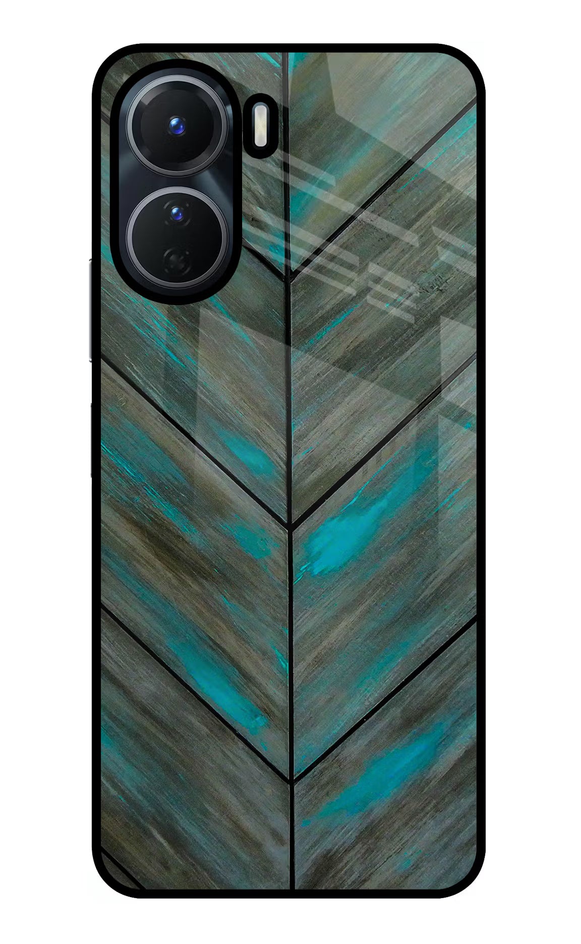 Pattern Vivo Y16 Glass Case - Pattern Vivo Y16 Glass Case Pattern Vivo Y16 Glass Case