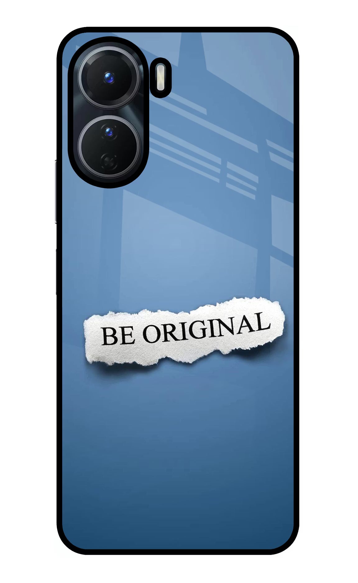 Be Original Vivo Y16 Glass Case - Be Original Vivo Y16 Glass Case Be Original Vivo Y16 Glass Case