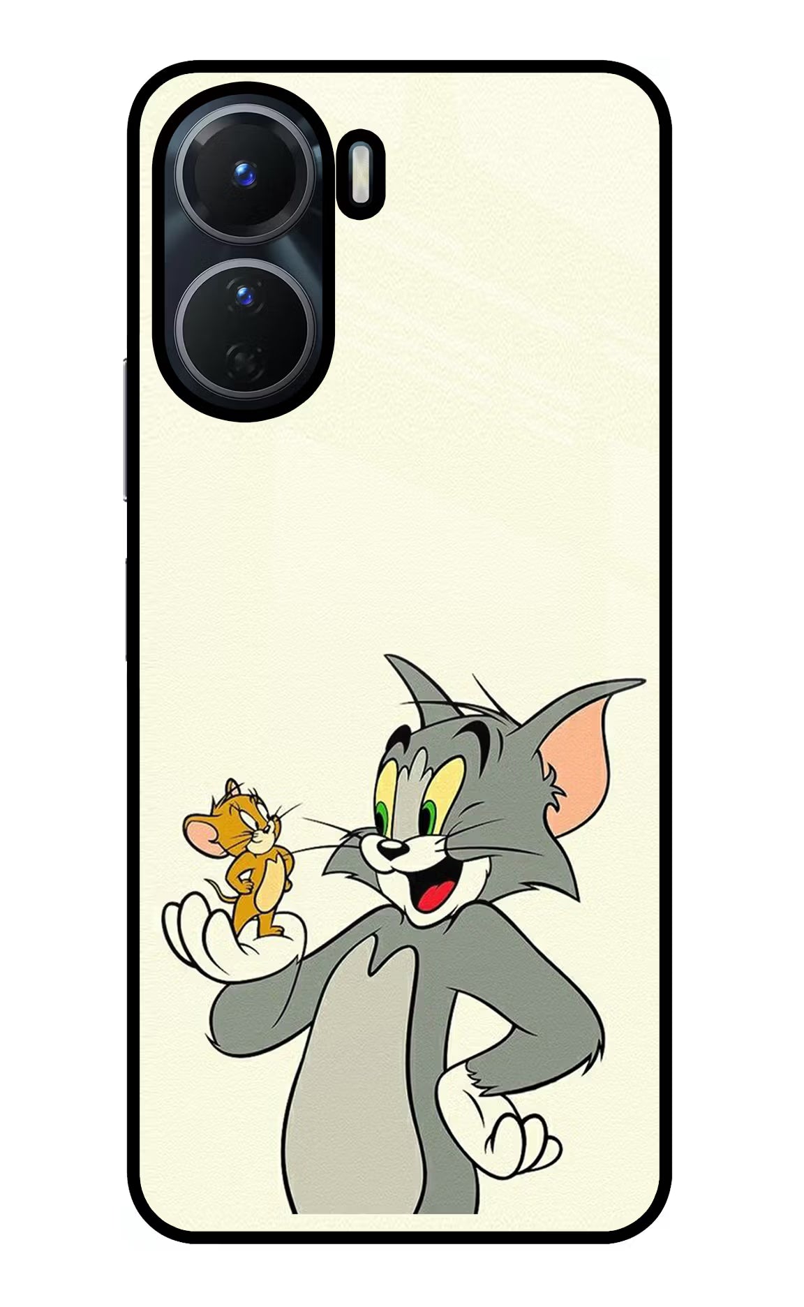 Tom & Jerry Vivo Y16 Glass Case - Tom & Jerry Vivo Y16 Glass Case Tom & Jerry Vivo Y16 Glass Case