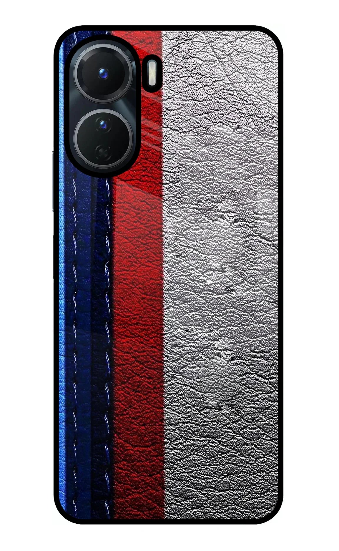 BMW Stripes Vivo Y16 Glass Case - BMW Stripes Vivo Y16 Glass Case BMW Stripes Vivo Y16 Glass Case