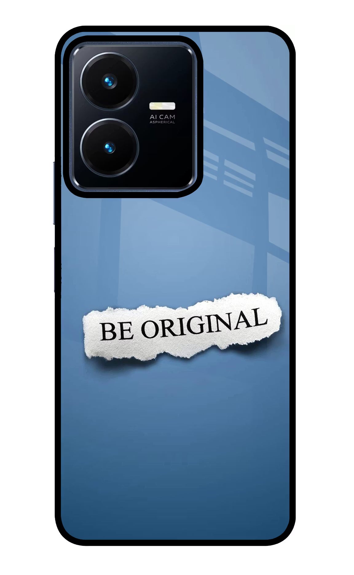 Be Original Vivo Y22 Glass Case - Be Original Vivo Y22 Glass Case Be Original Vivo Y22 Glass Case