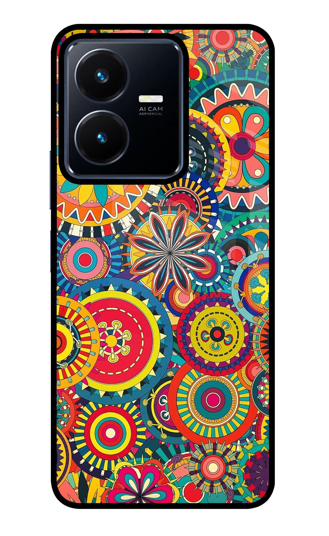 Gol Gol Art Vivo Y22 Glass Case - Gol Gol Art Vivo Y22 Glass Case Gol Gol Art Vivo Y22 Glass Case