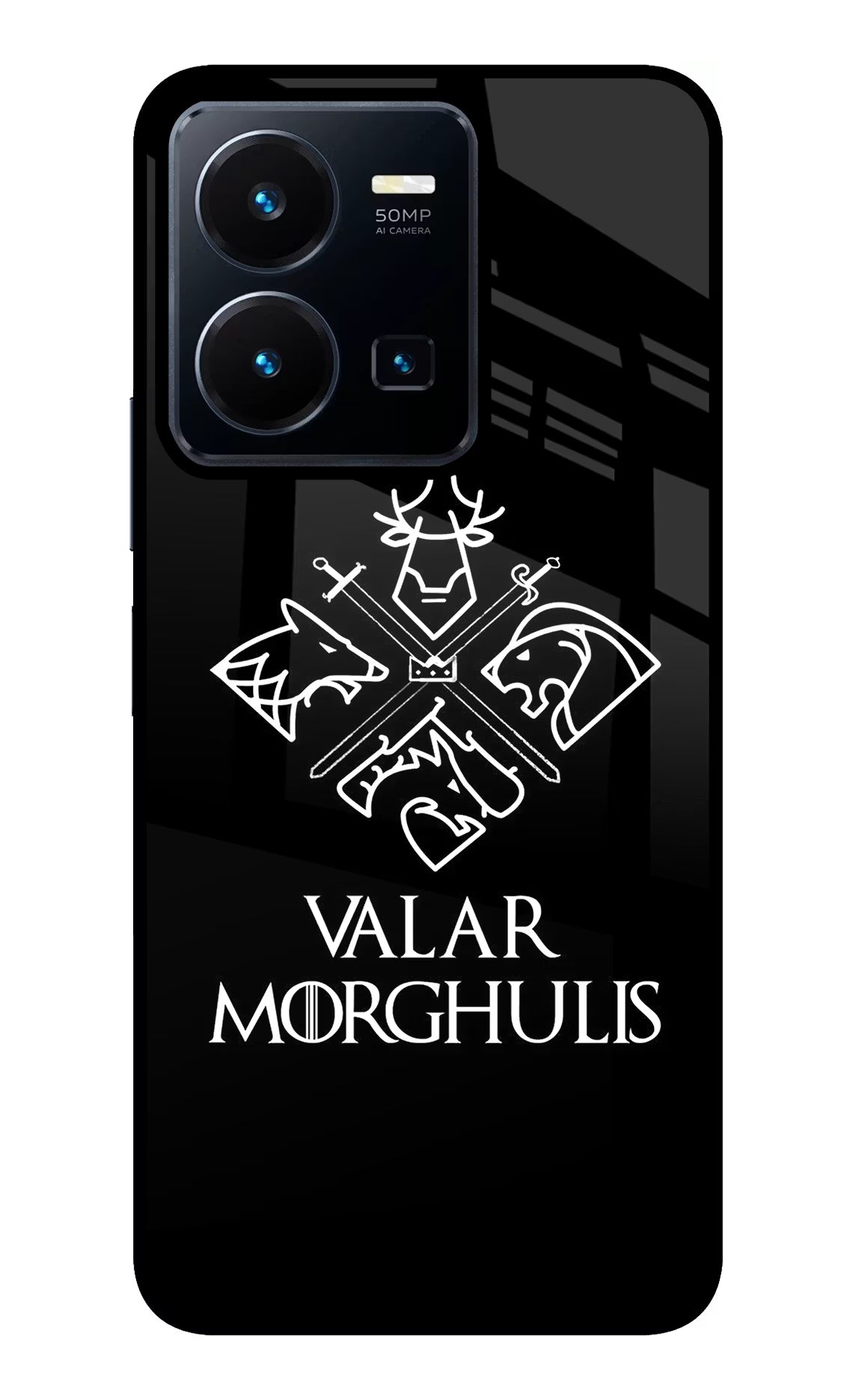 Valar Morghulis | Game Of Thrones Vivo Y35 Glass Case - Valar Morghulis | Game Of Thrones Vivo Y35 Glass Case Valar Morghulis | Game Of Thrones Vivo Y35 Glass Case