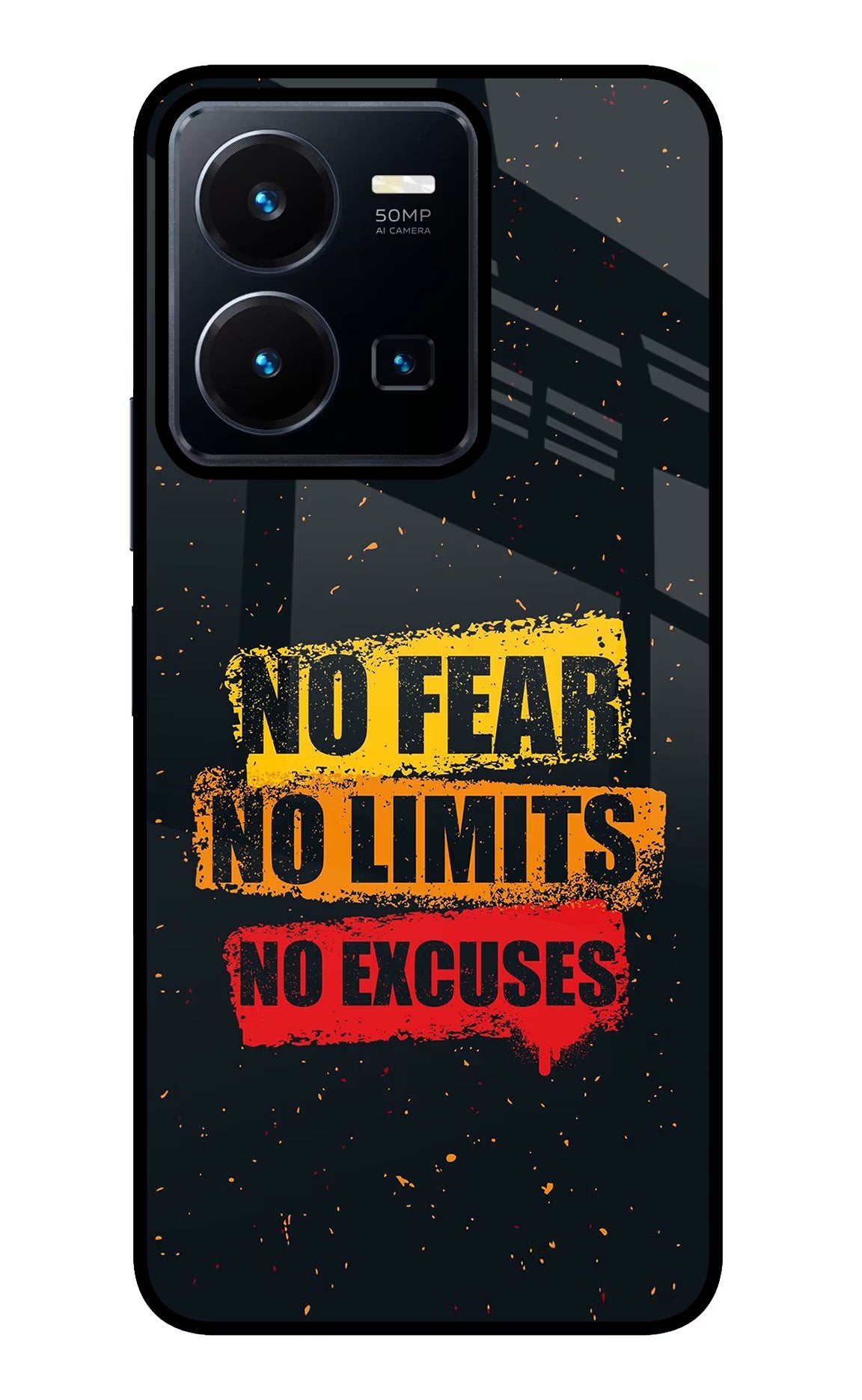 No Fear No Limits No Excuse Vivo Y35 Glass Case - No Fear No Limits No Excuse Vivo Y35 Glass Case No Fear No Limits No Excuse Vivo Y35 Glass Case