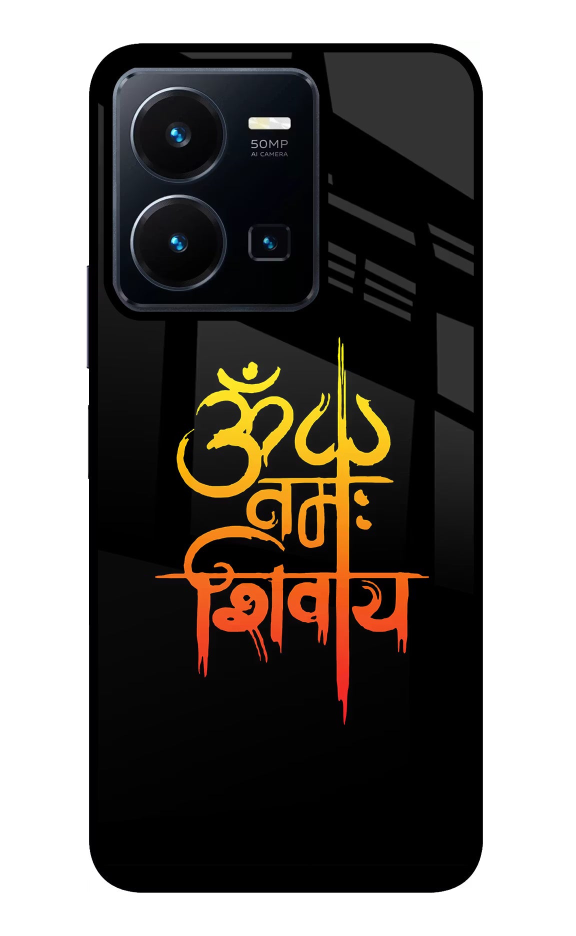 Om Namah Shivay Vivo Y35 Glass Case - Om Namah Shivay Vivo Y35 Glass Case Om Namah Shivay Vivo Y35 Glass Case