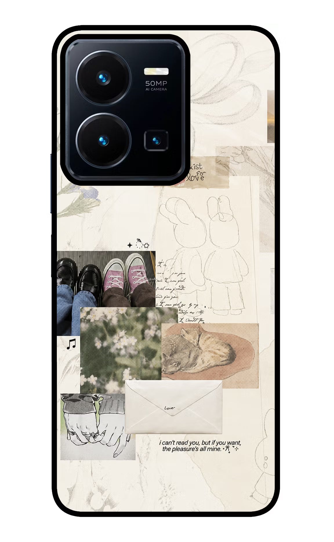 Soft Aesthetic Vivo Y35 Glass Case - Soft Aesthetic Vivo Y35 Glass Case Soft Aesthetic Vivo Y35 Glass Case