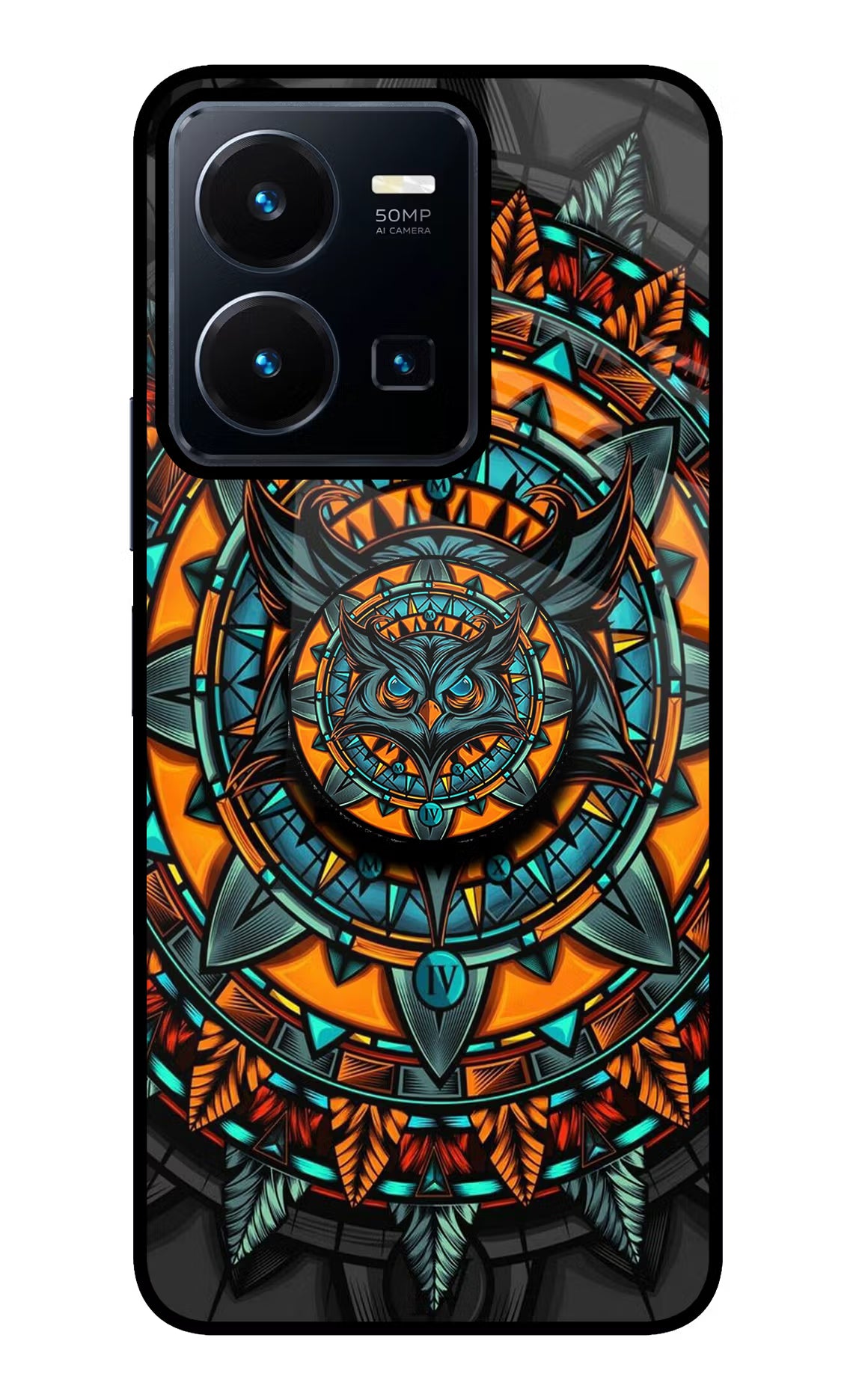 Angry Owl Vivo Y35 Glass Case - Angry Owl Vivo Y35 Glass Case Angry Owl Vivo Y35 Glass Case