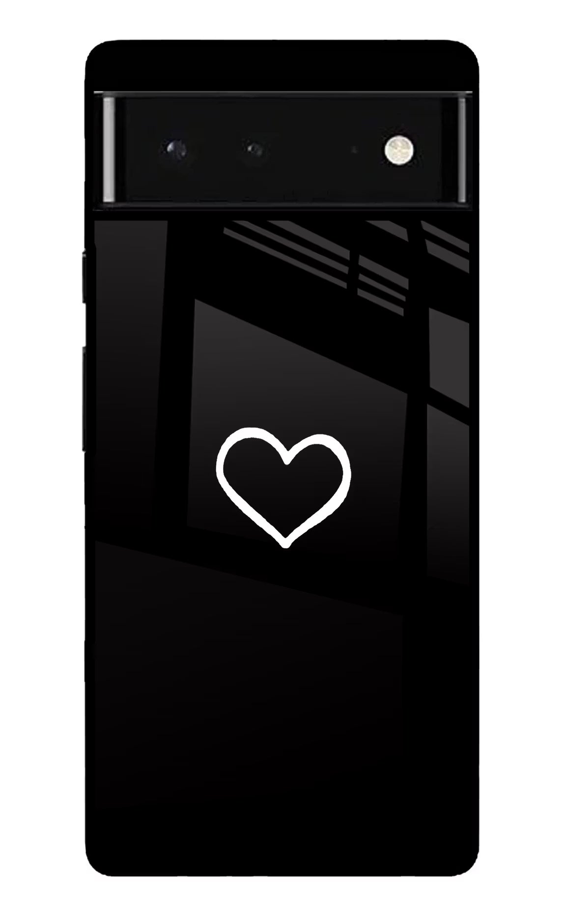 Heart Google Pixel 6 Back Cover - Heart Google Pixel 6 Glass Case Back Cover by Casekaro Heart Google Pixel 6 Glass Case Back Cover by Casekaro