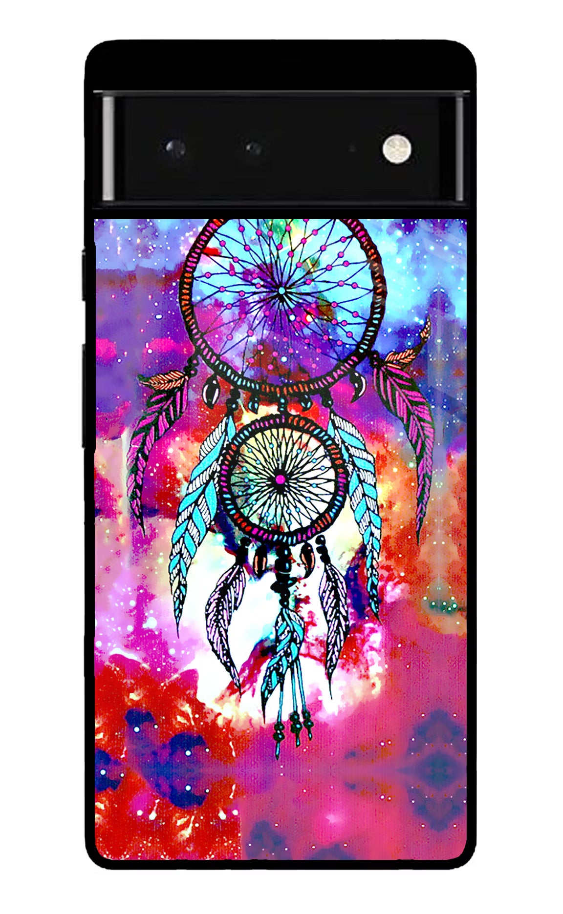Dream Catcher Abstract Google Pixel 6 Glass Case - Dream Catcher Abstract Google Pixel 6 Glass Case Dream Catcher Abstract Google Pixel 6 Glass Case