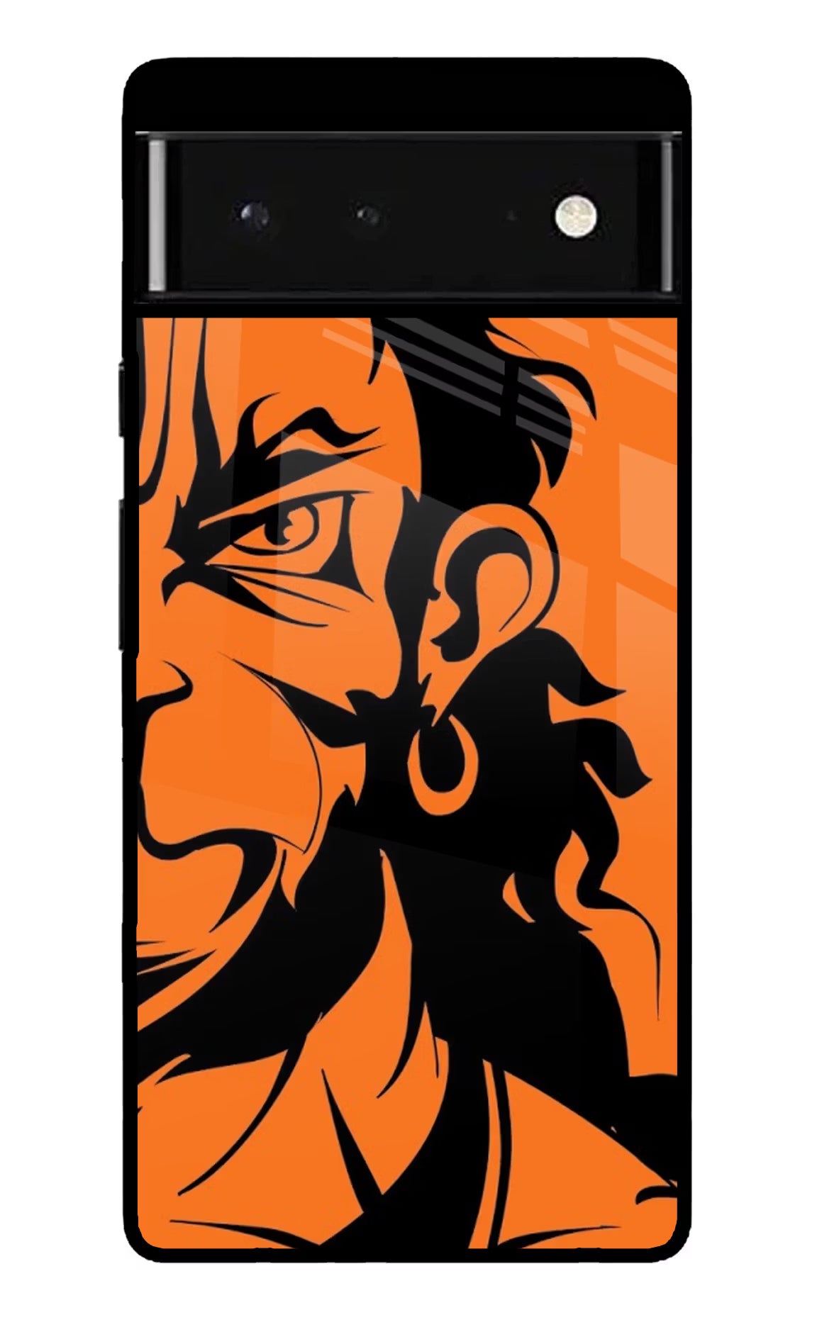 Hanuman Google Pixel 6 Back Cover - Hanuman Google Pixel 6 Glass Case Back Cover by Casekaro Hanuman Google Pixel 6 Glass Case Back Cover by Casekaro