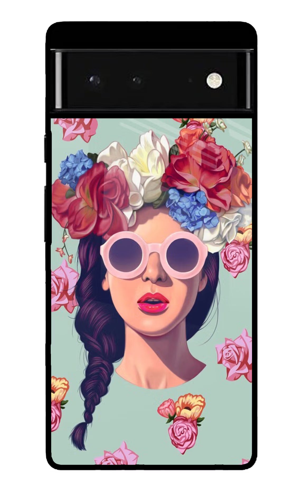 Pretty Girl Google Pixel 6 Glass Case - Pretty Girl Google Pixel 6 Glass Case Pretty Girl Google Pixel 6 Glass Case