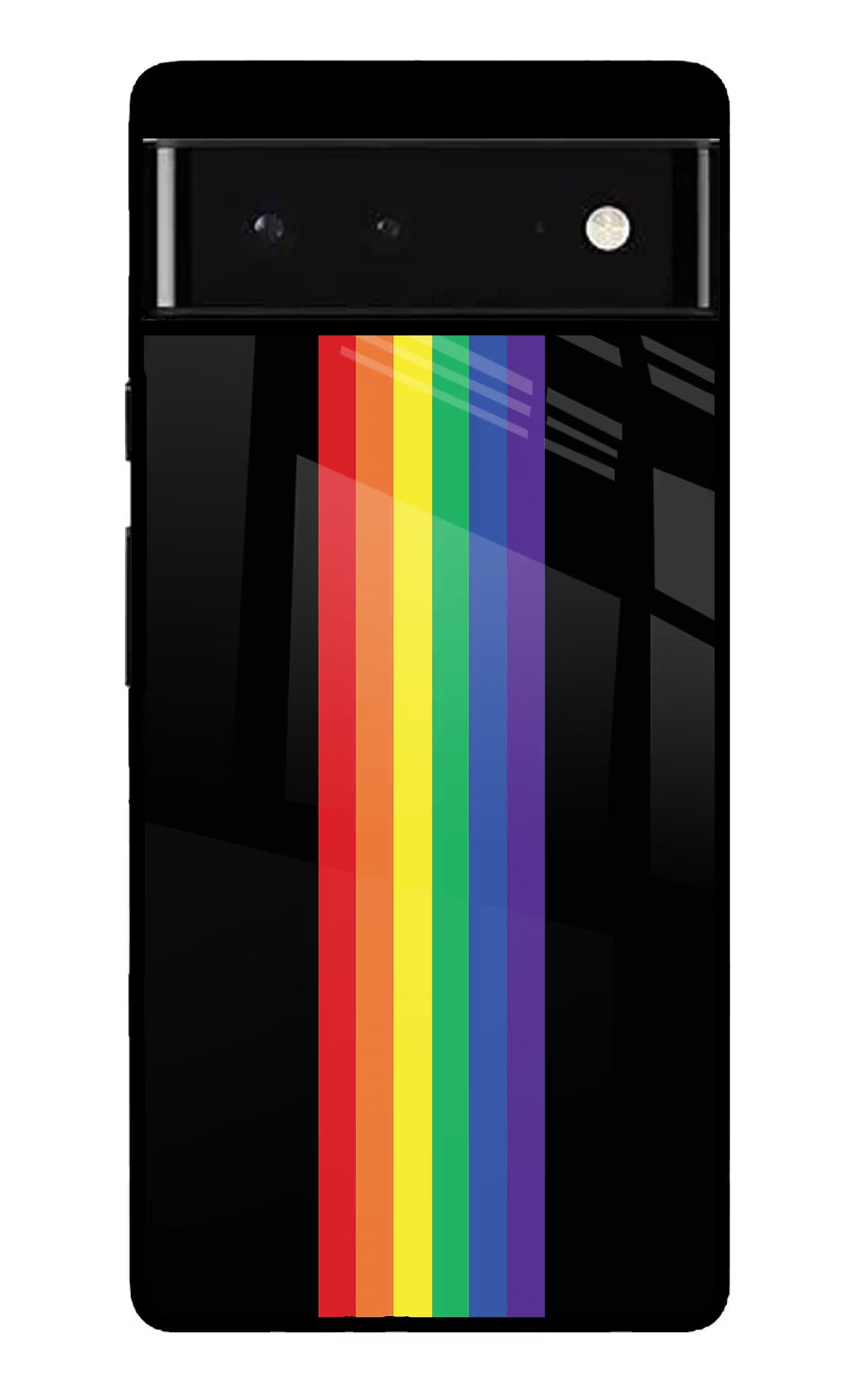 Pride Google Pixel 6 Back Cover - Pride Google Pixel 6 Glass Case Back Cover by Casekaro Pride Google Pixel 6 Glass Case Back Cover by Casekaro