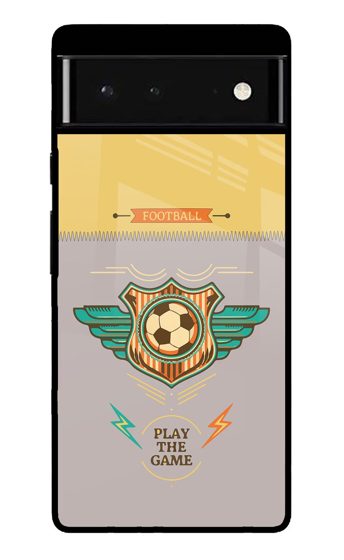 Football Google Pixel 6 Glass Case - Football Google Pixel 6 Glass Case Football Google Pixel 6 Glass Case
