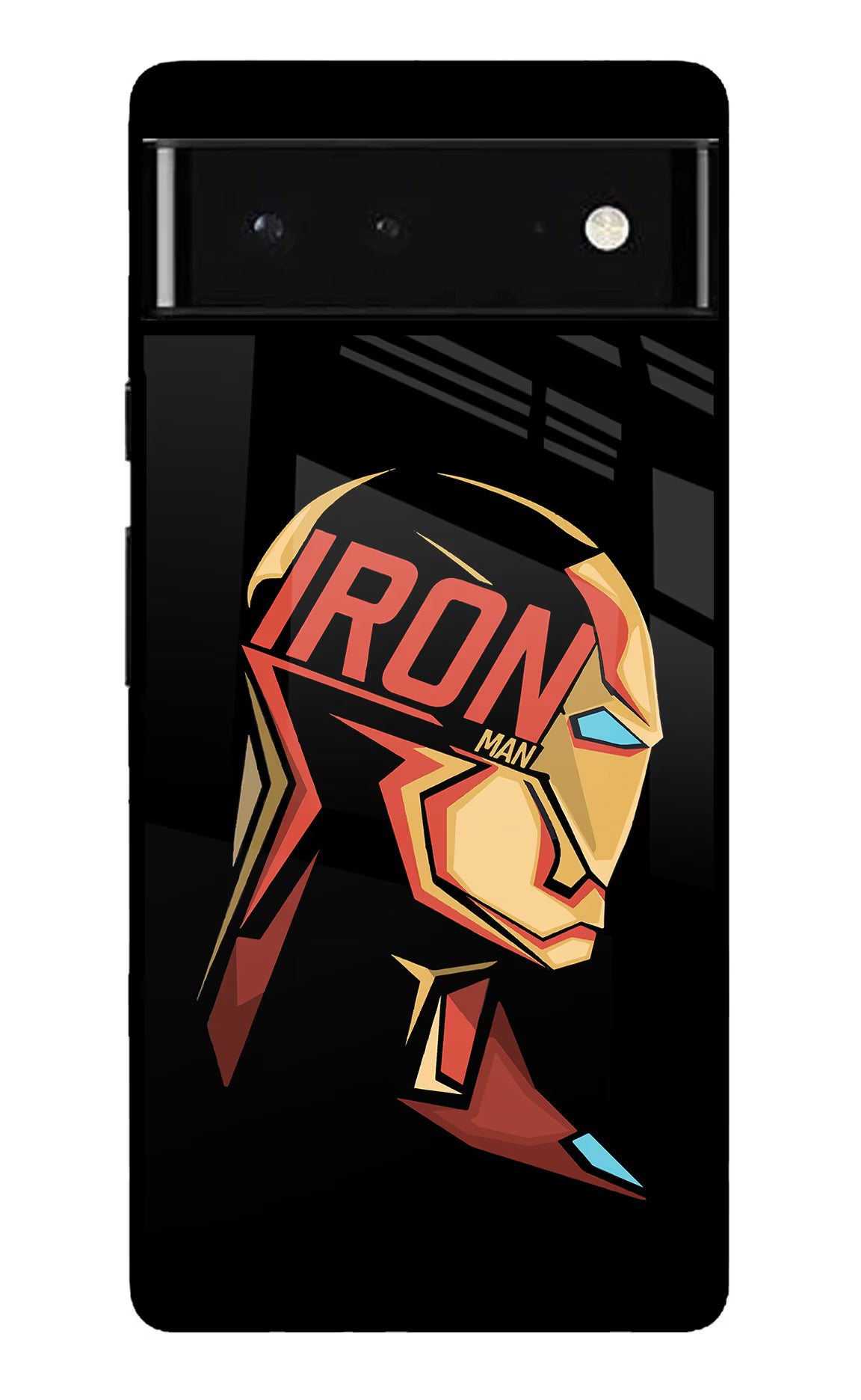 IronMan Google Pixel 6 Glass Case - IronMan Google Pixel 6 Glass Case IronMan Google Pixel 6 Glass Case