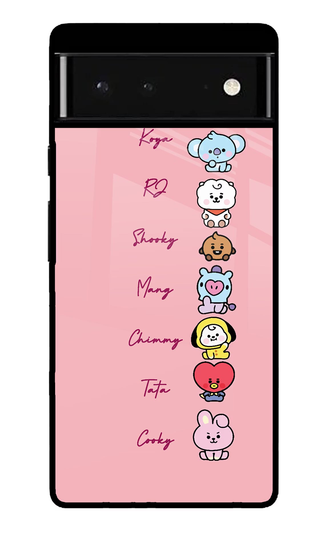 BTS names Google Pixel 6 Glass Case - BTS names Google Pixel 6 Glass Case BTS names Google Pixel 6 Glass Case