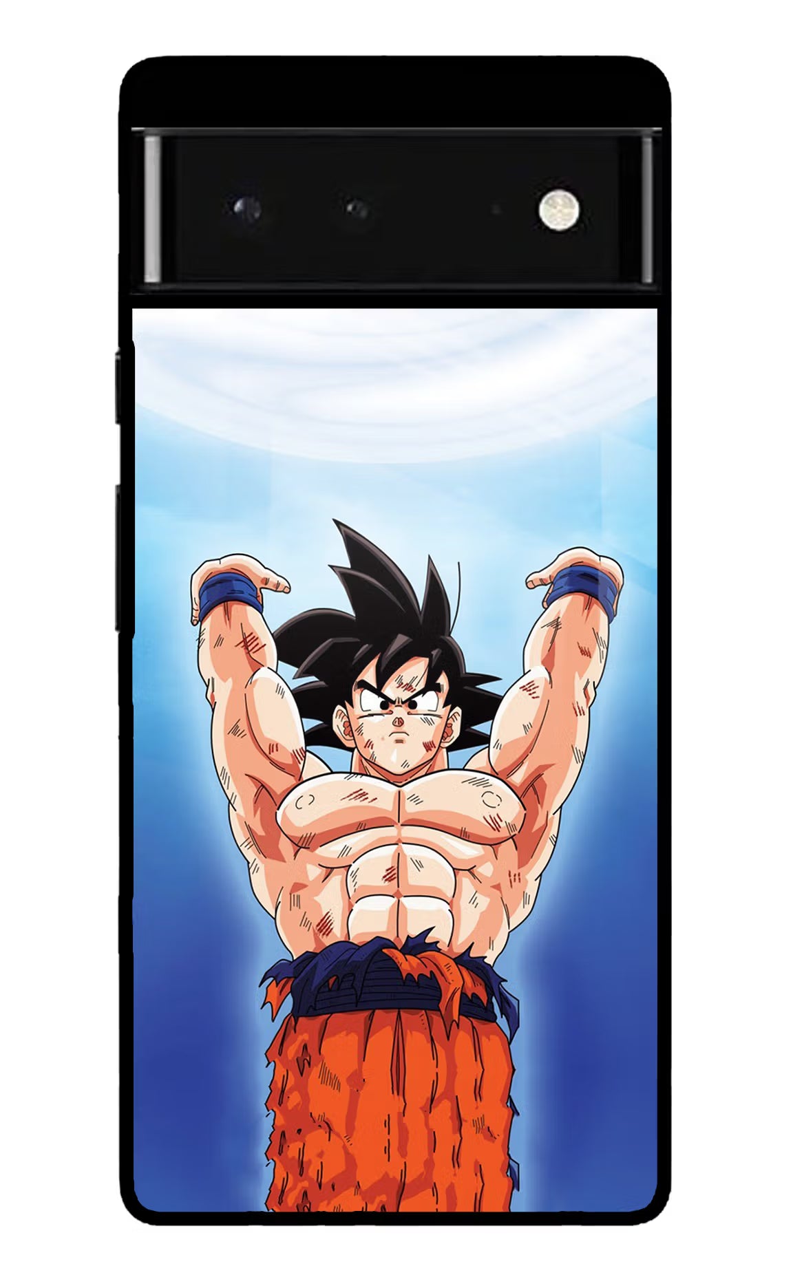 Goku Power Google Pixel 6 Glass Case - Goku Power Google Pixel 6 Glass Case Goku Power Google Pixel 6 Glass Case