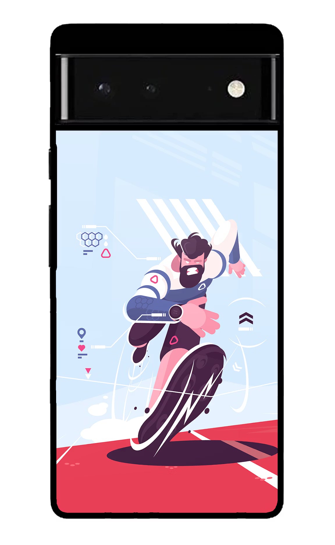 Run Pro Google Pixel 6 Glass Case - Run Pro Google Pixel 6 Glass Case Run Pro Google Pixel 6 Glass Case