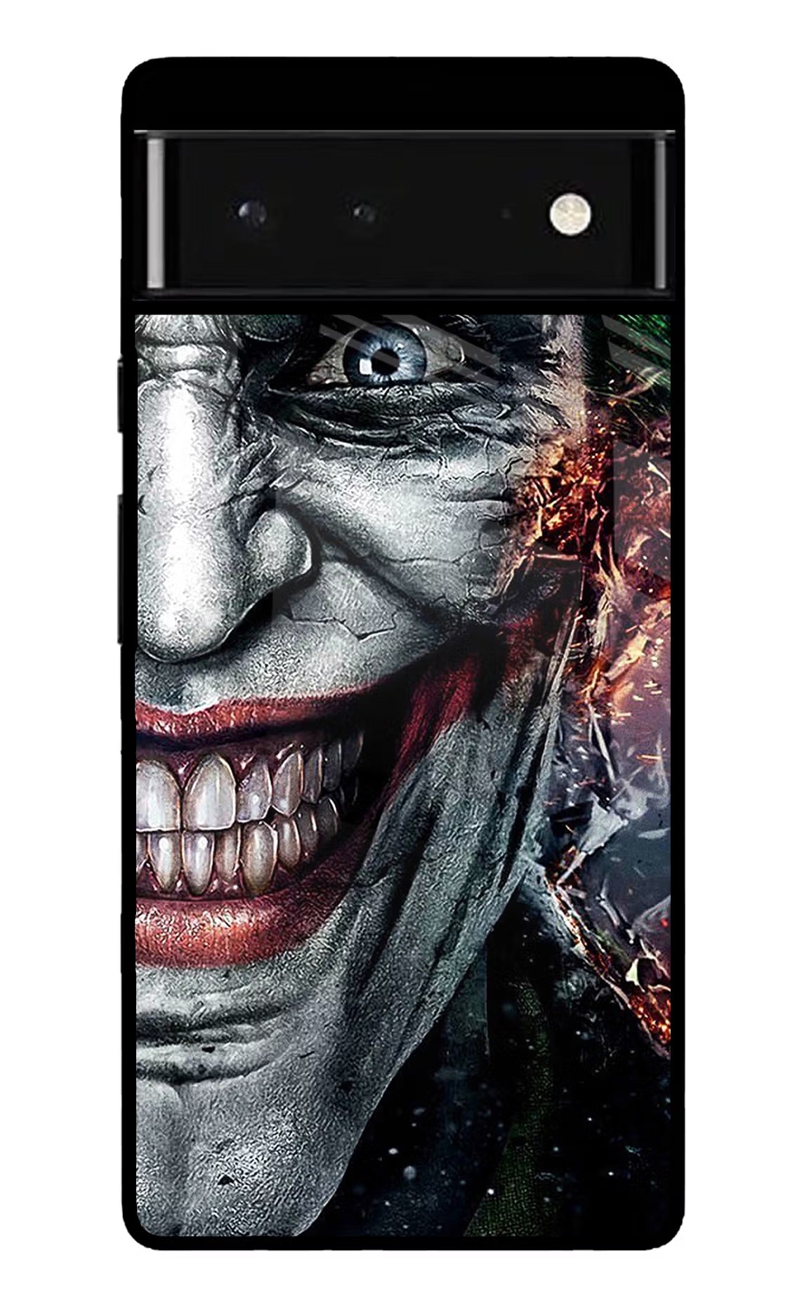 Joker Cam Google Pixel 6 Glass Case - Joker Cam Google Pixel 6 Glass Case Joker Cam Google Pixel 6 Glass Case
