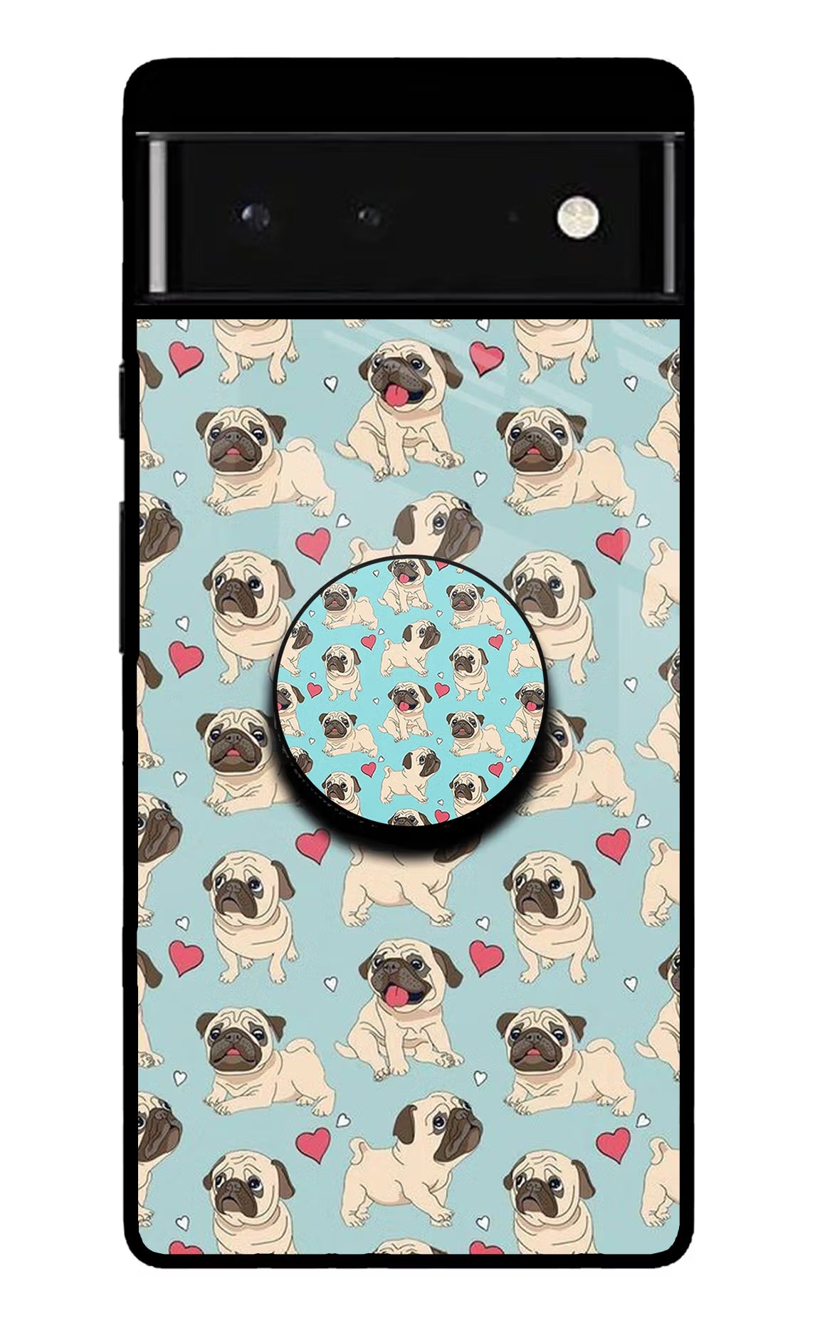 Pug Dog Google Pixel 6 Pop Case - Pug Dog Google Pixel 6 Pop Case by Casekaro Pug Dog Google Pixel 6 Pop Case by Casekaro