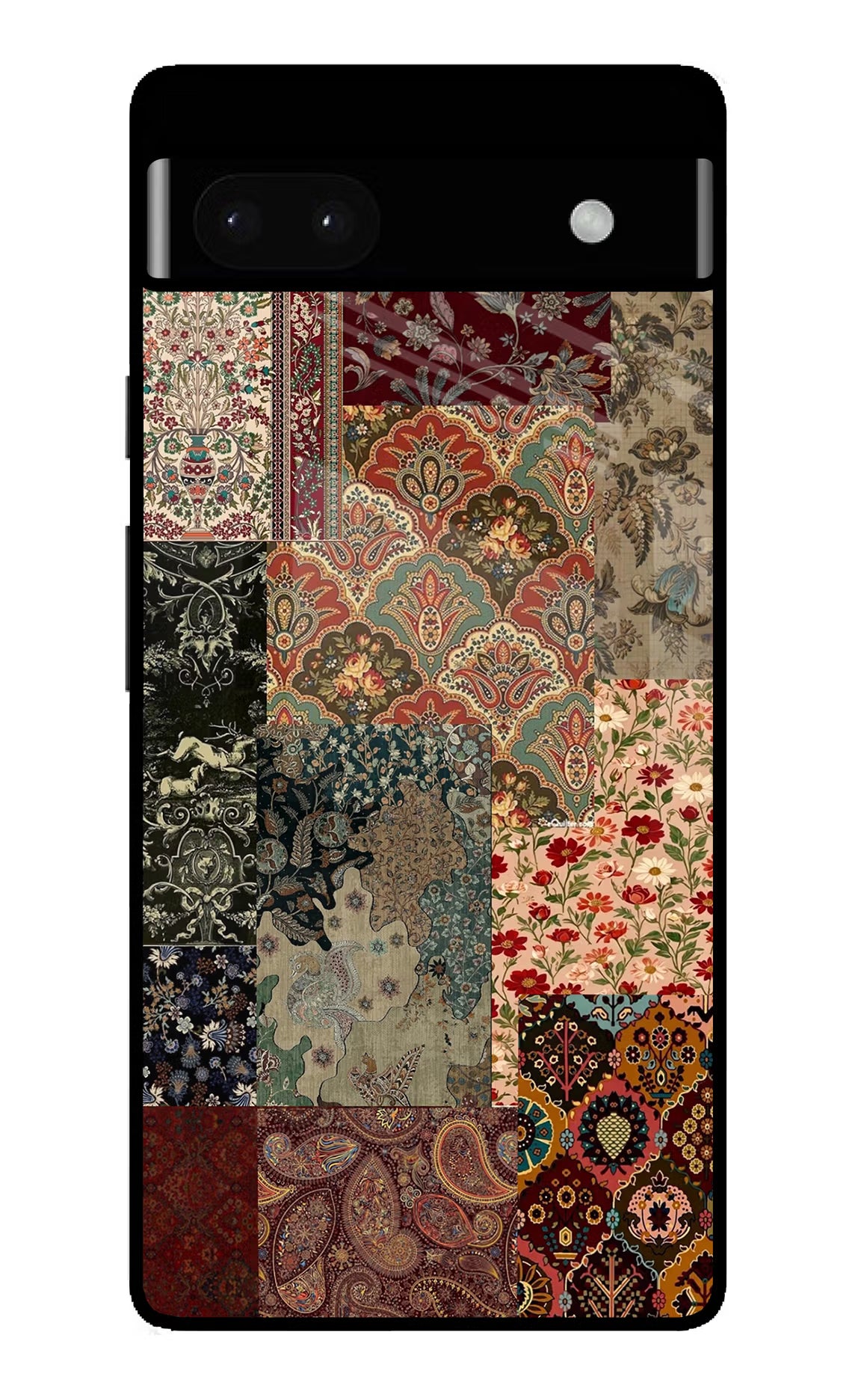 Desi Print Google Pixel 6A Glass Case - Desi Print Google Pixel 6A Glass Case Desi Print Google Pixel 6A Glass Case