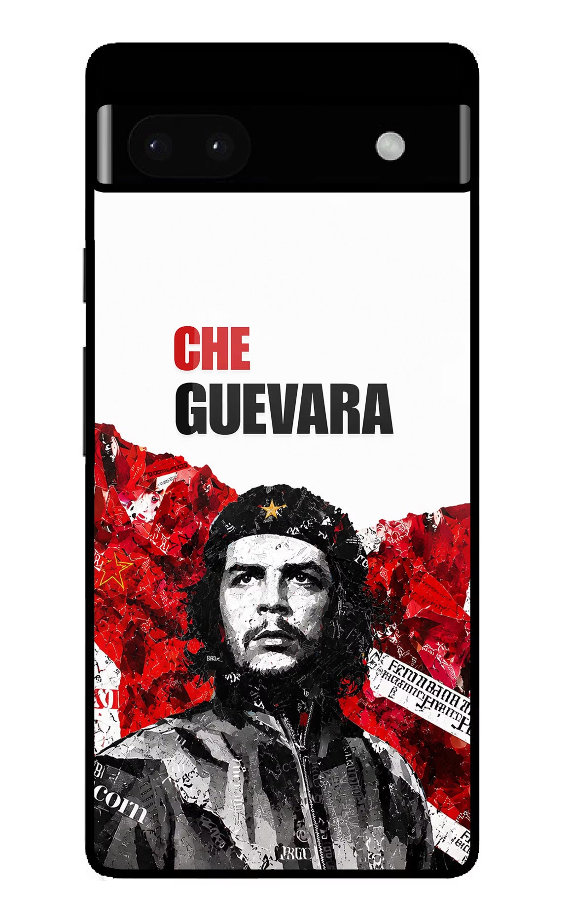 Che Guevara Revolution Google Pixel 6A Glass Case - Che Guevara Revolution Google Pixel 6A Glass Case Che Guevara Revolution Google Pixel 6A Glass Case
