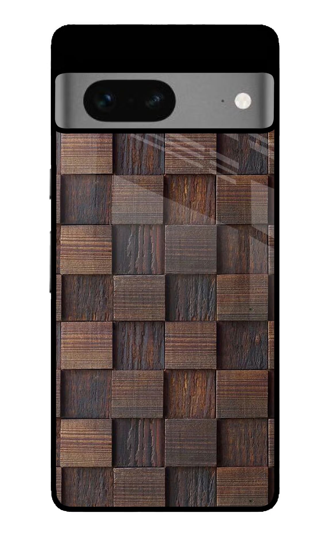 Wooden Cube Design Google Pixel 7 Glass Case - Wooden Cube Design Google Pixel 7 Glass Case Wooden Cube Design Google Pixel 7 Glass Case