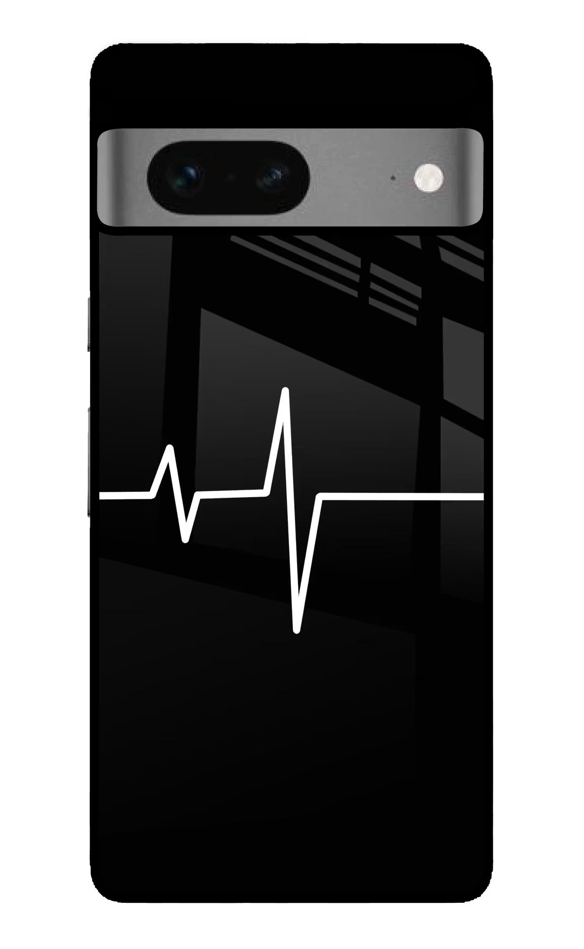 Heart Beats Google Pixel 7 Back Cover - Heart Beats Google Pixel 7 Glass Case Back Cover by Casekaro Heart Beats Google Pixel 7 Glass Case Back Cover by Casekaro