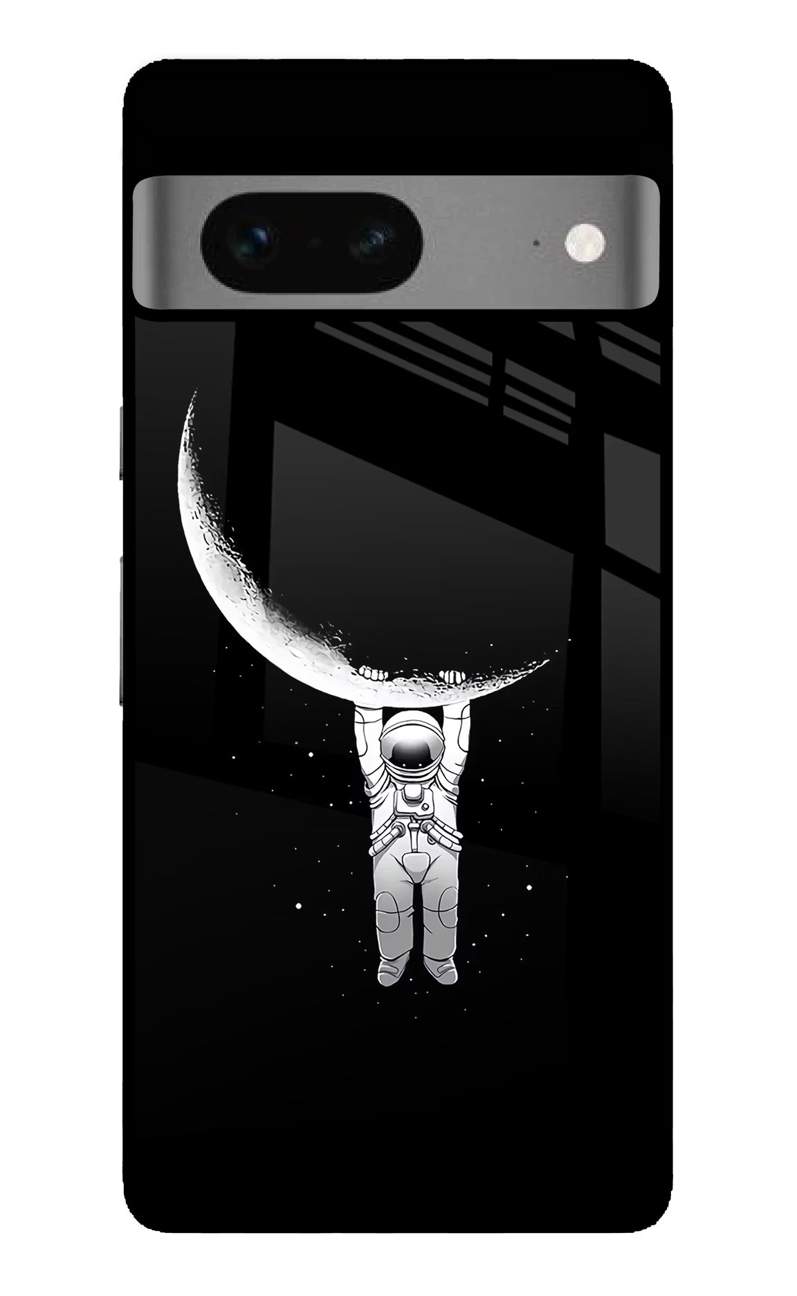 Moon Space Google Pixel 7 Glass Case - Moon Space Google Pixel 7 Glass Case Moon Space Google Pixel 7 Glass Case