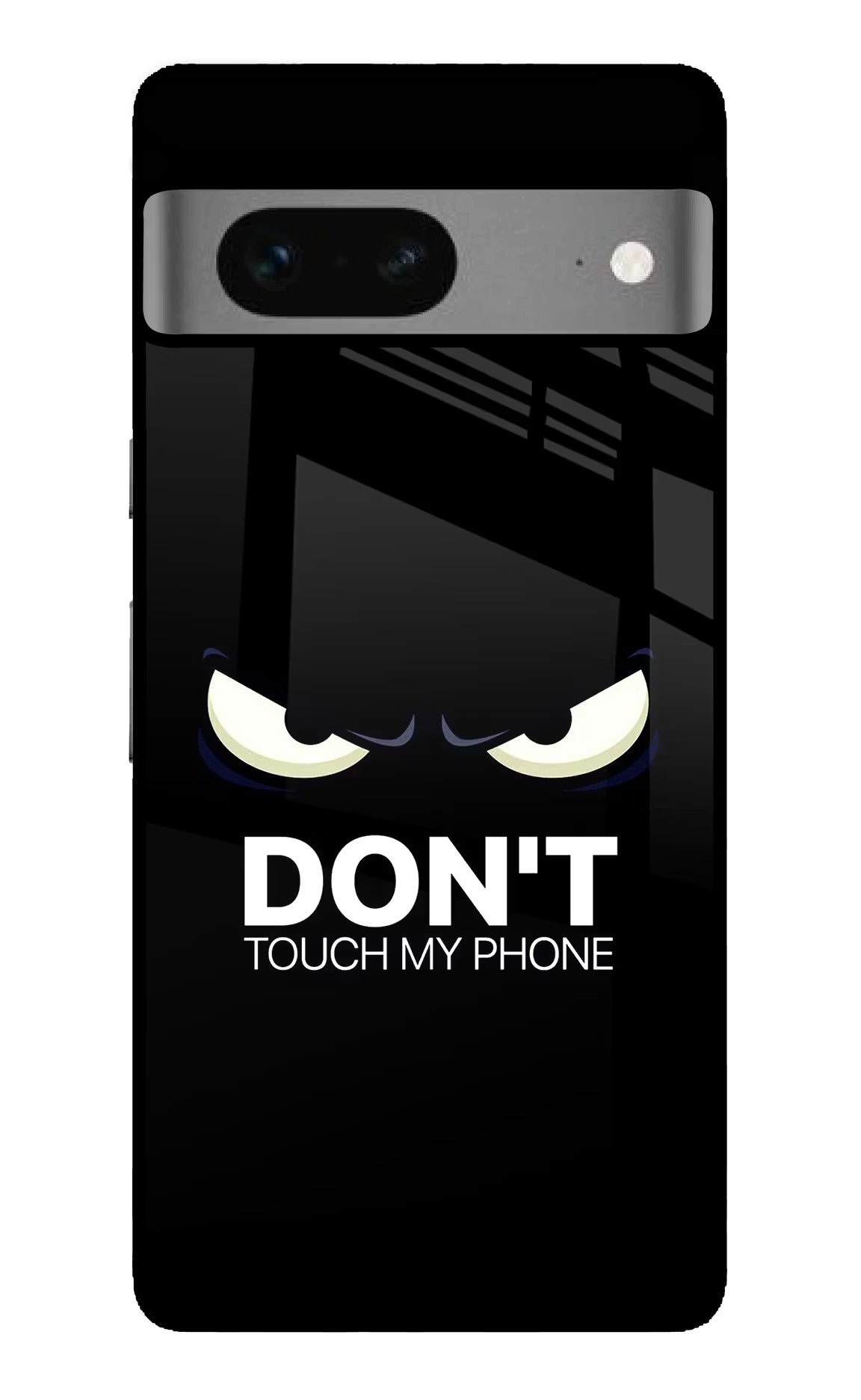 Don'T Touch My Phone Google Pixel 7 Back Cover - Don'T Touch My Phone Google Pixel 7 Glass Case Back Cover by Casekaro Don'T Touch My Phone Google Pixel 7 Glass Case Back Cover by Casekaro
