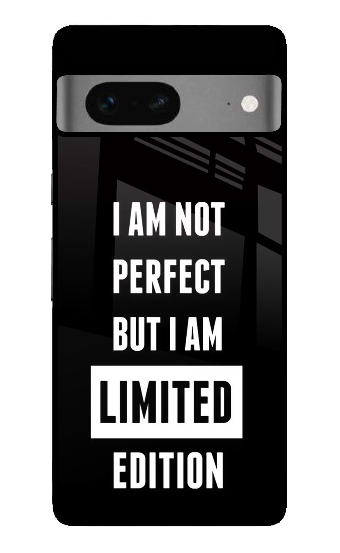 I Am Not Perfect But I Am Limited Edition Google Pixel 7 Glass Case - I Am Not Perfect But I Am Limited Edition Google Pixel 7 Glass Case I Am Not Perfect But I Am Limited Edition Google Pixel 7 Glass Case